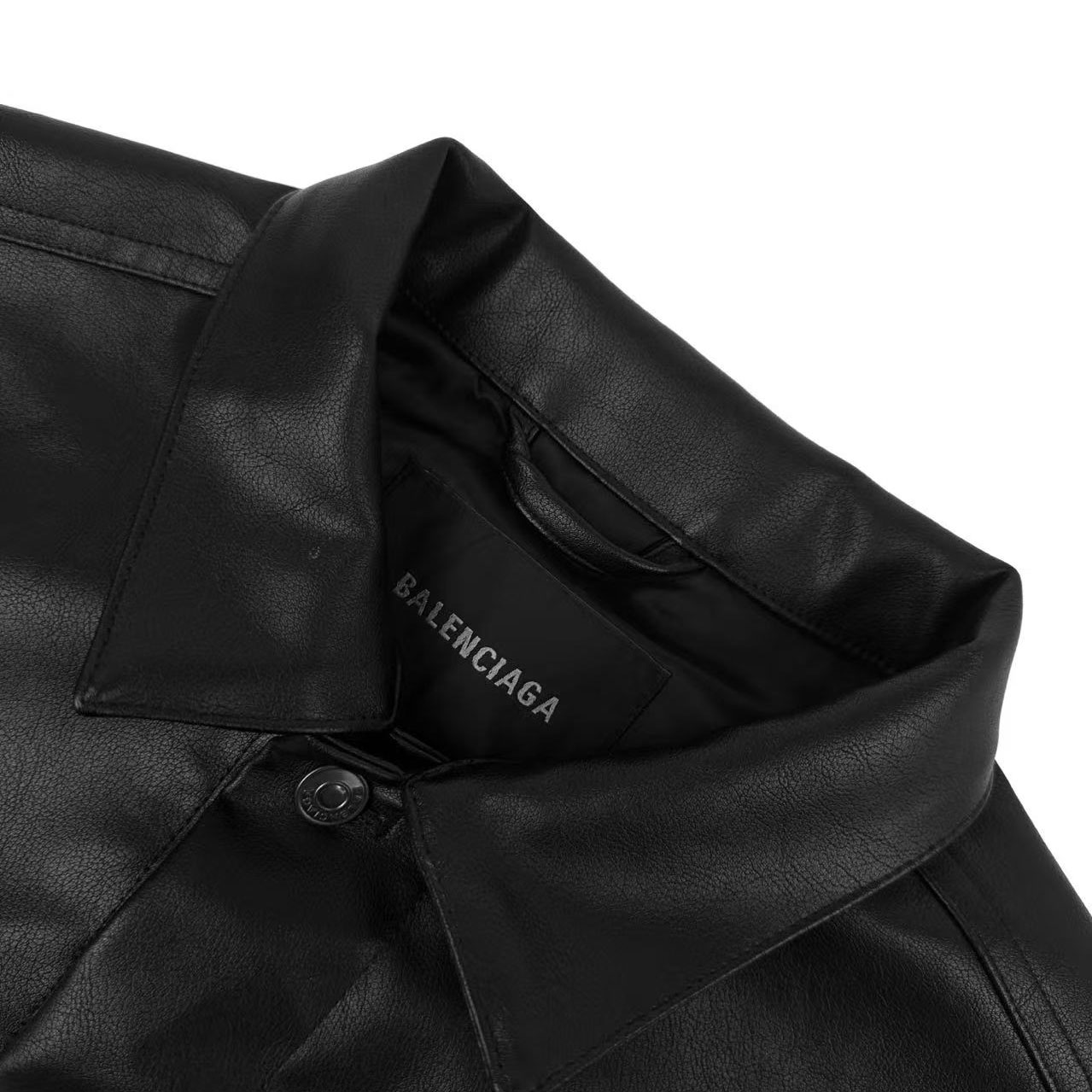 Balenciaga Shirt Jacket In Black - DesignerGu
