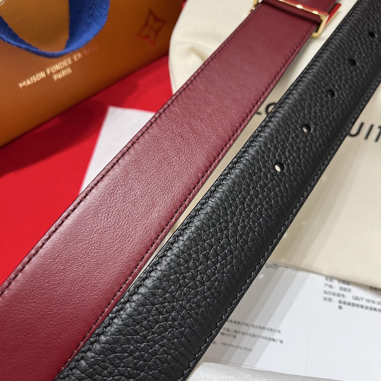 Louis Vuitton  LV Heritage 35mm Reversible Belt - DesignerGu