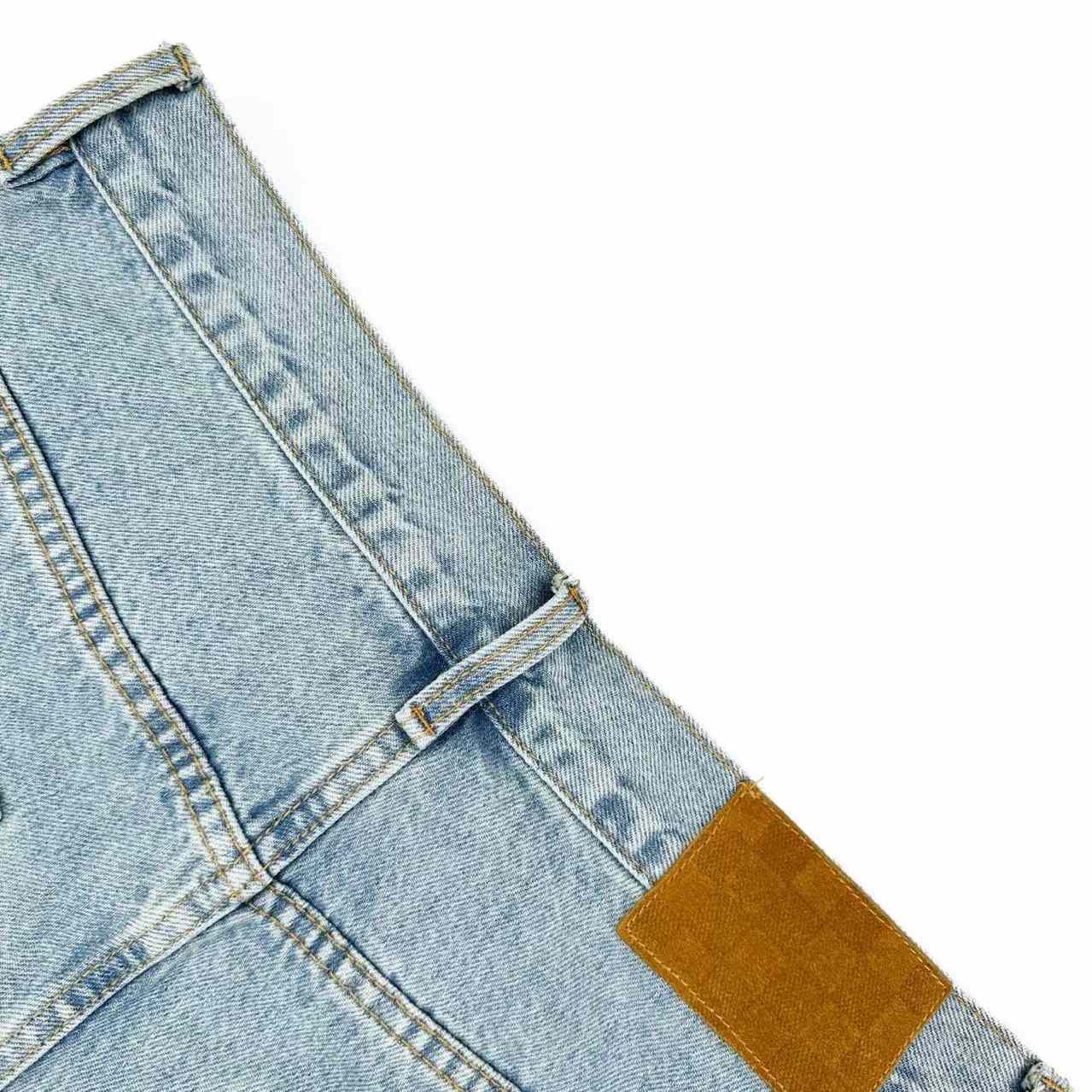 Louis Vuitton Signature Patchwork Denim Pants 1AKCOI - DesignerGu