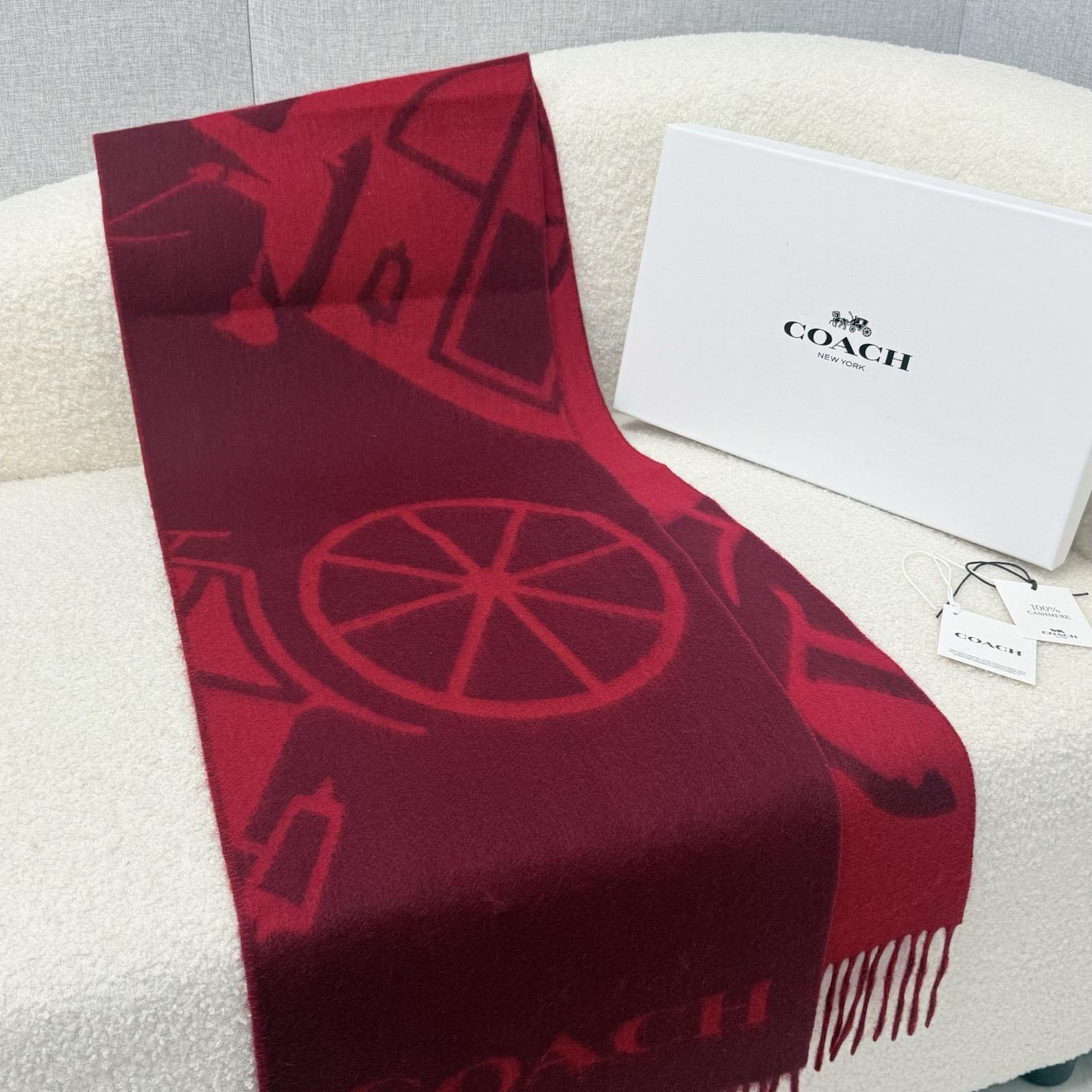 Coach Horse And Carriage Cashmere Muffler - DesignerGu
