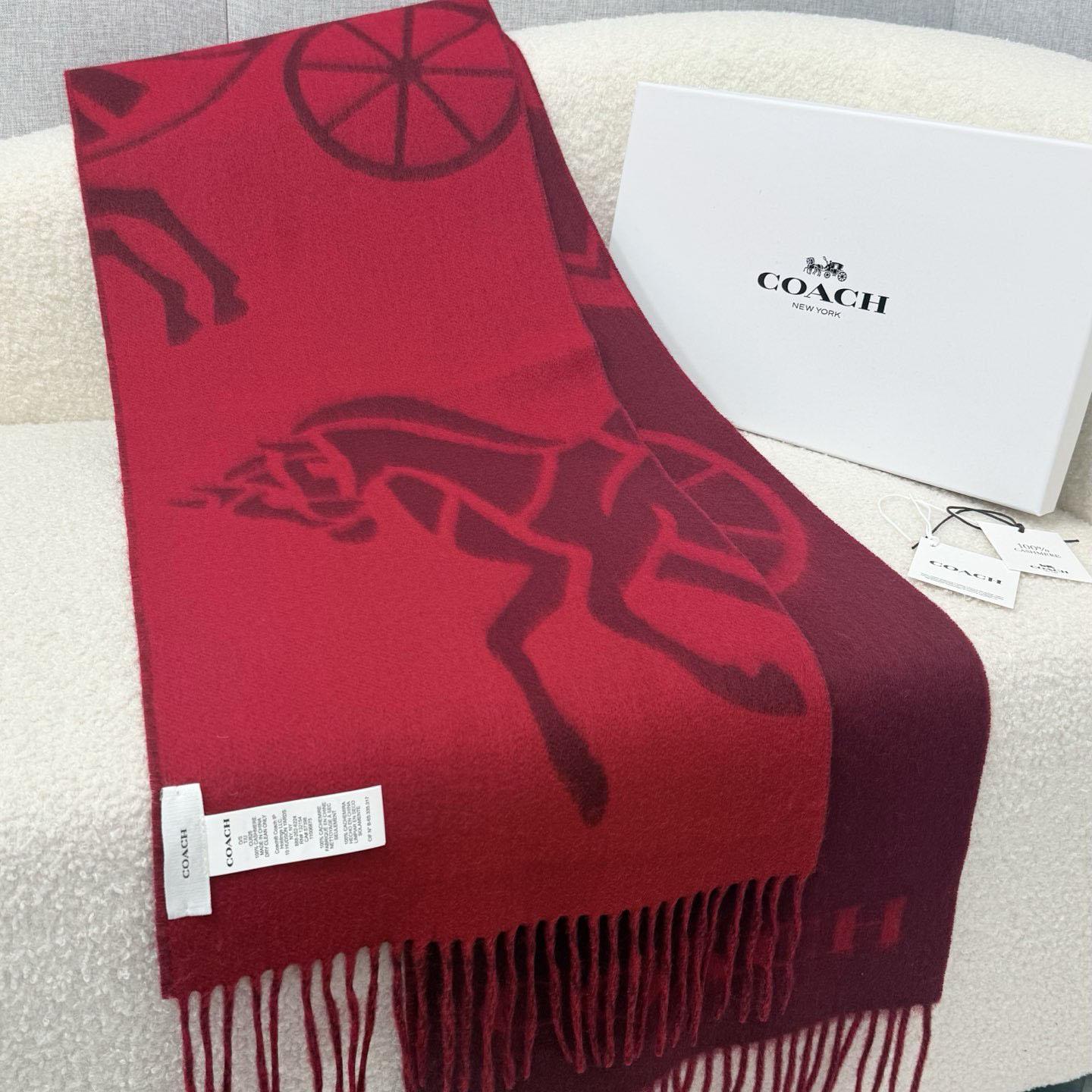 Coach Horse And Carriage Cashmere Muffler - DesignerGu