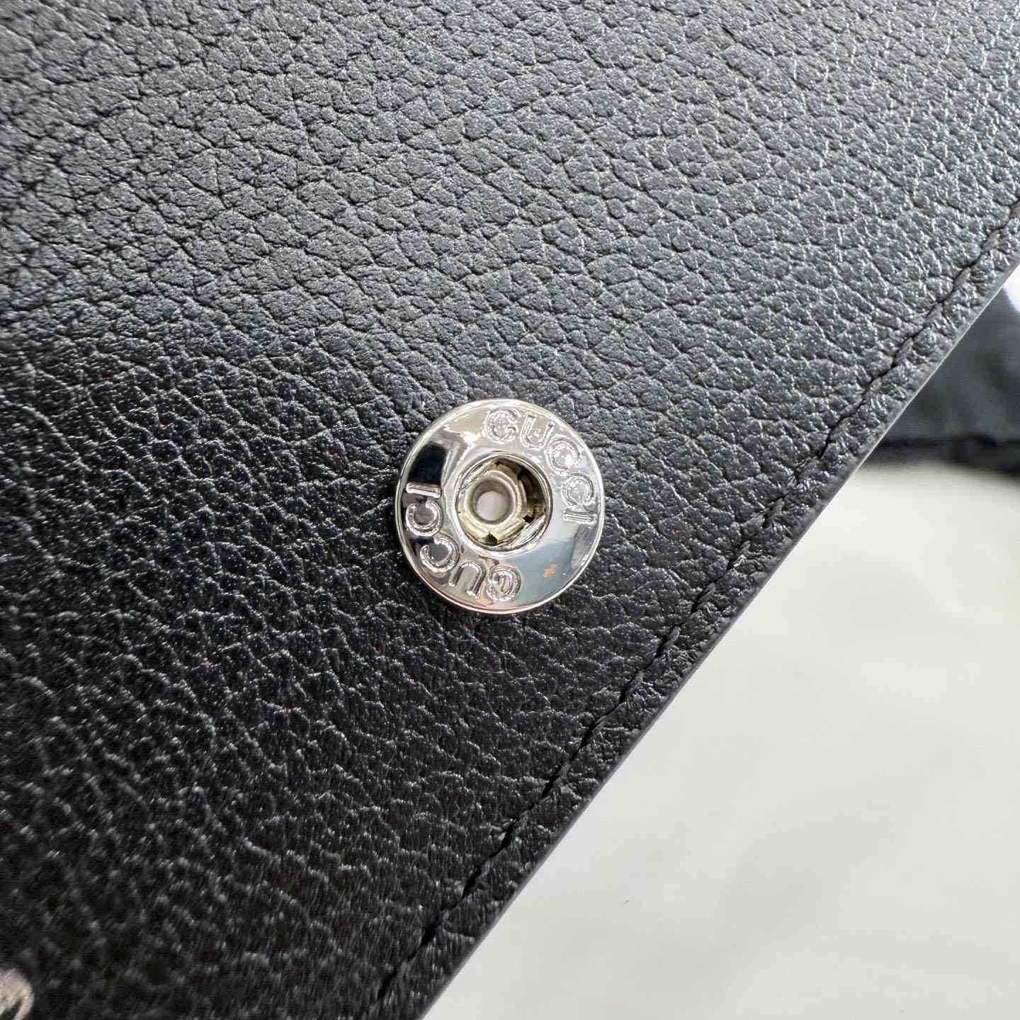 Gucci Bi-fold Wallet With Web Card Slots A00719 - DesignerGu