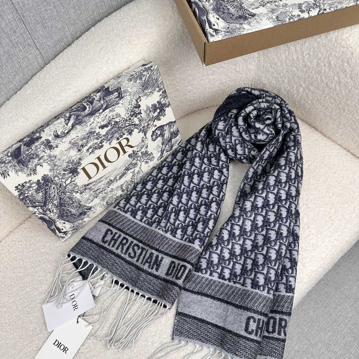 Dior Oblique Scarf - DesignerGu