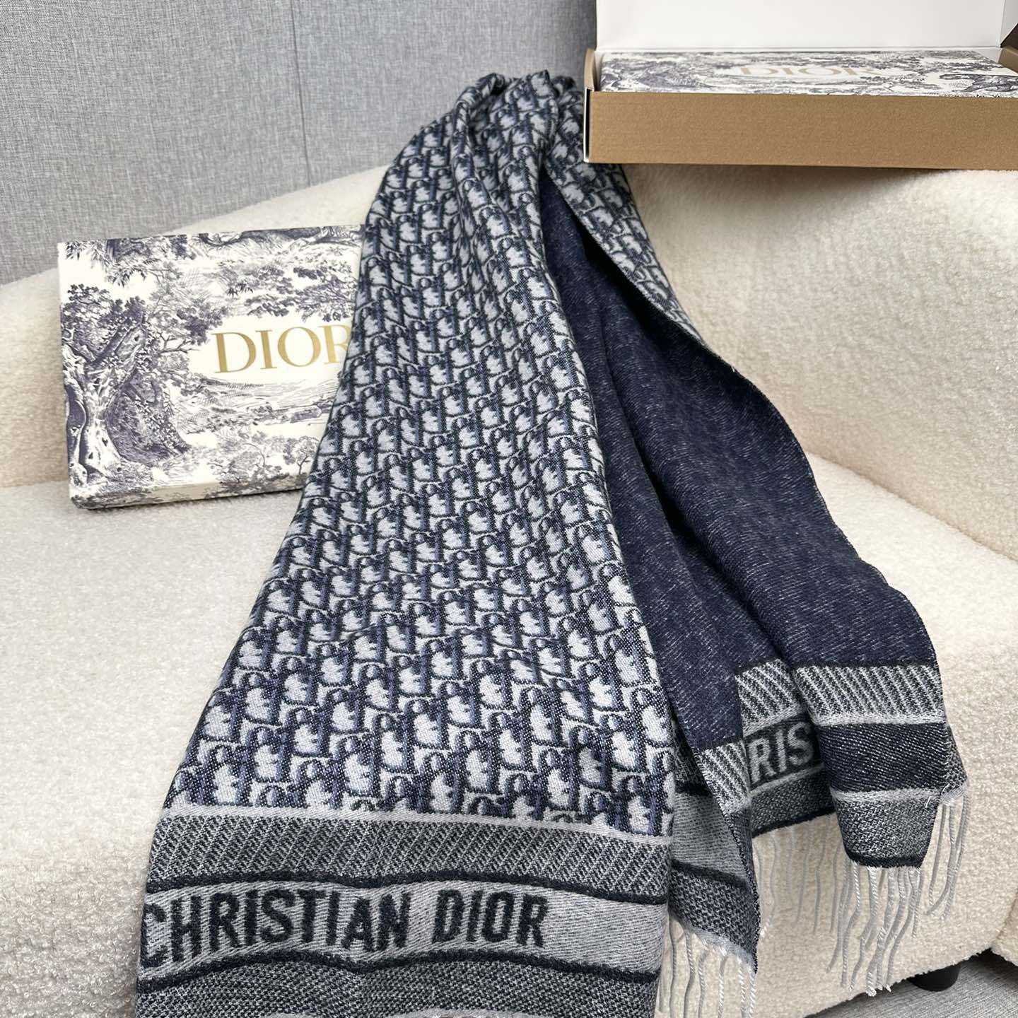 Dior Oblique Scarf - DesignerGu