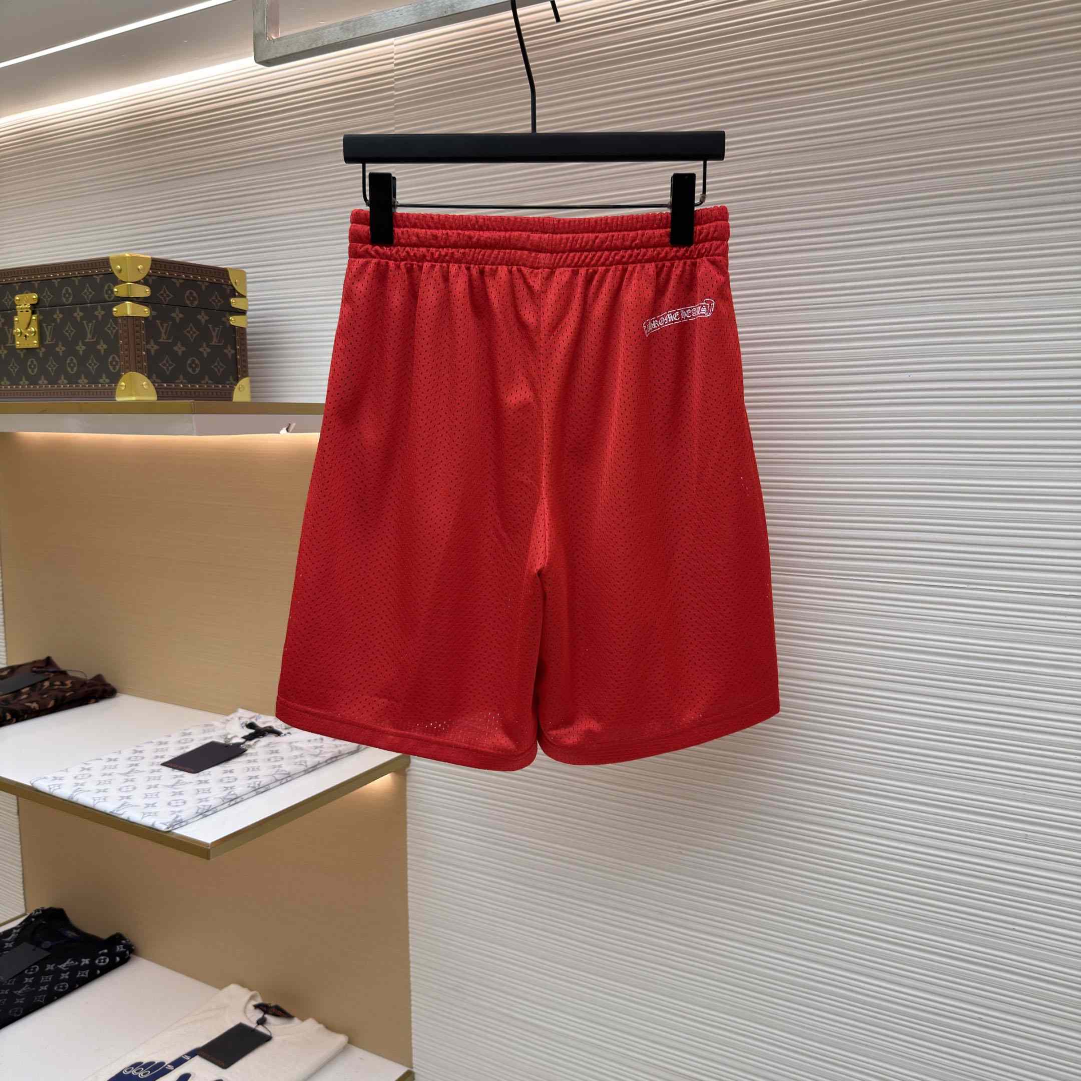 Chrome Hearts Mesh Varsity Shorts  - DesignerGu