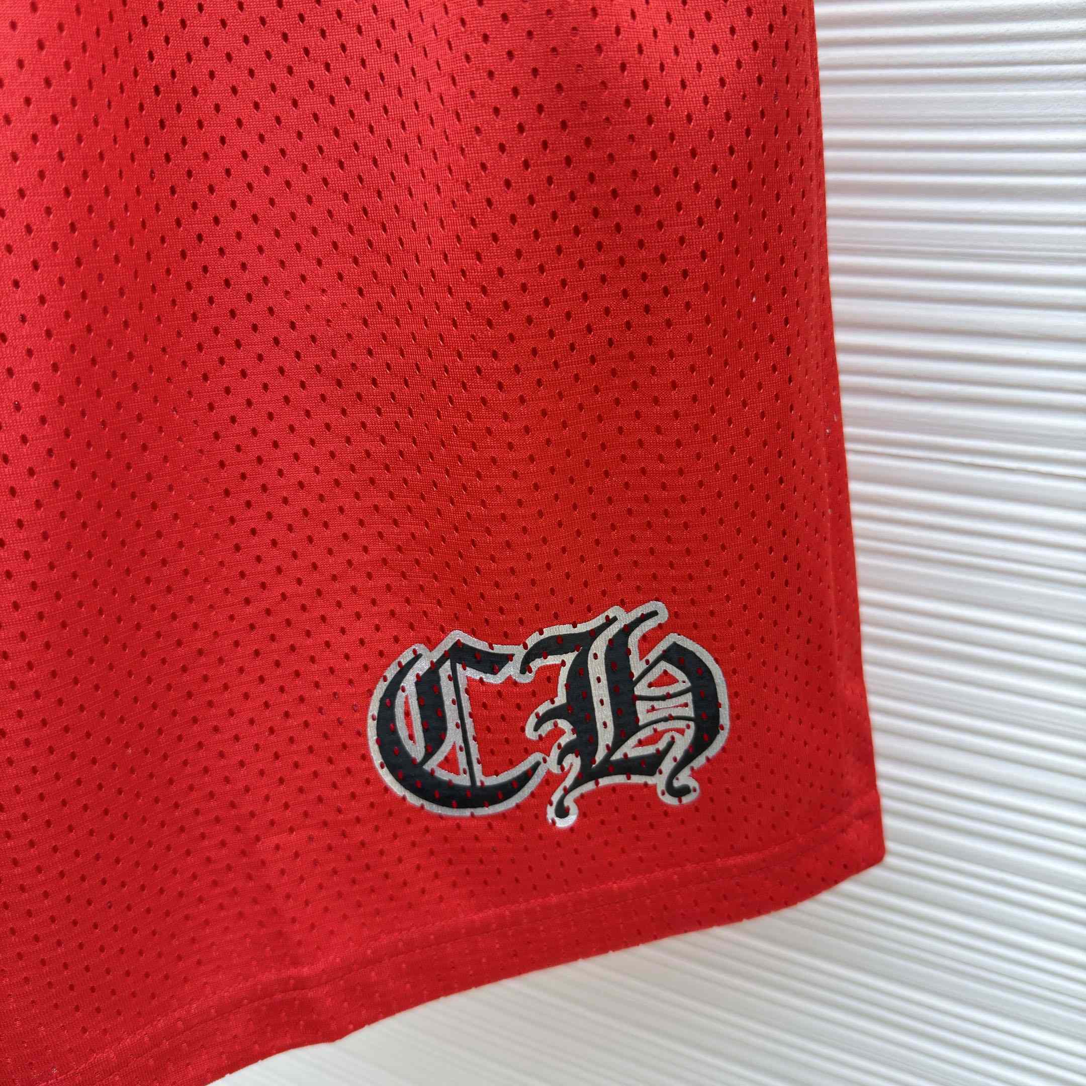 Chrome Hearts Mesh Varsity Shorts  - DesignerGu