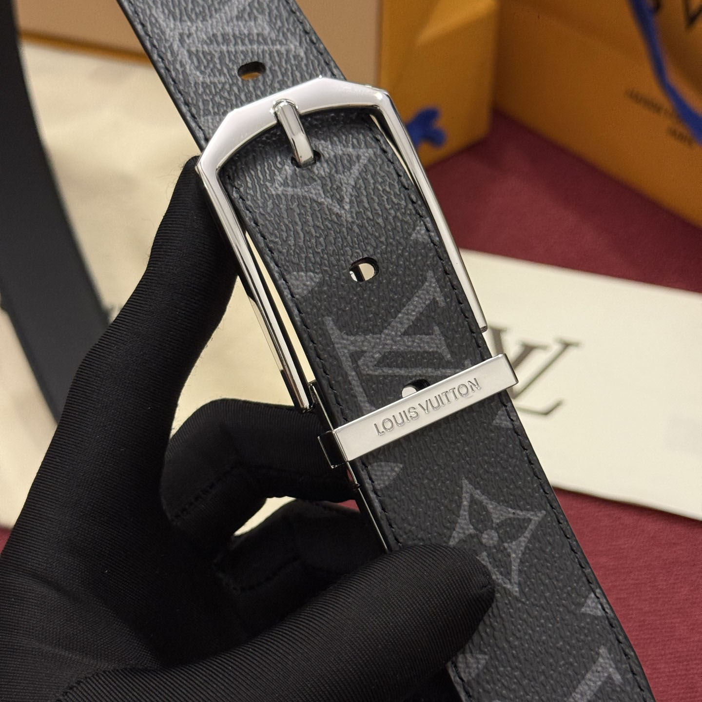 Louis Vuitton Slender 35mm Reversible Belt  - DesignerGu