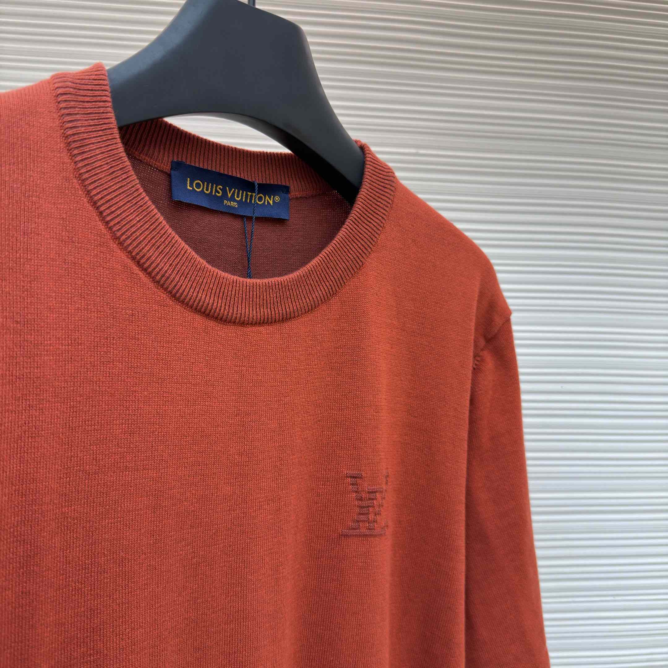 Louis Vuitton Jacquard Short-Sleeved Crewneck 1AKLXJ - DesignerGu