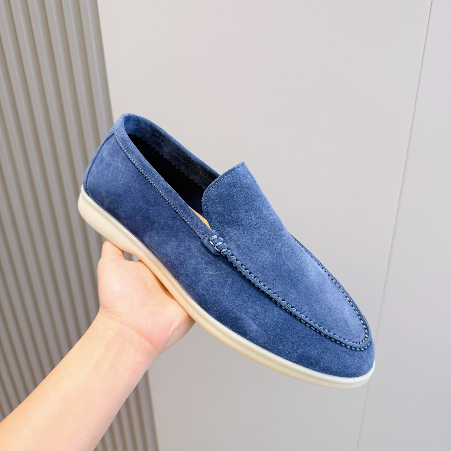  Loro Piana Summer Walk Loafers - DesignerGu