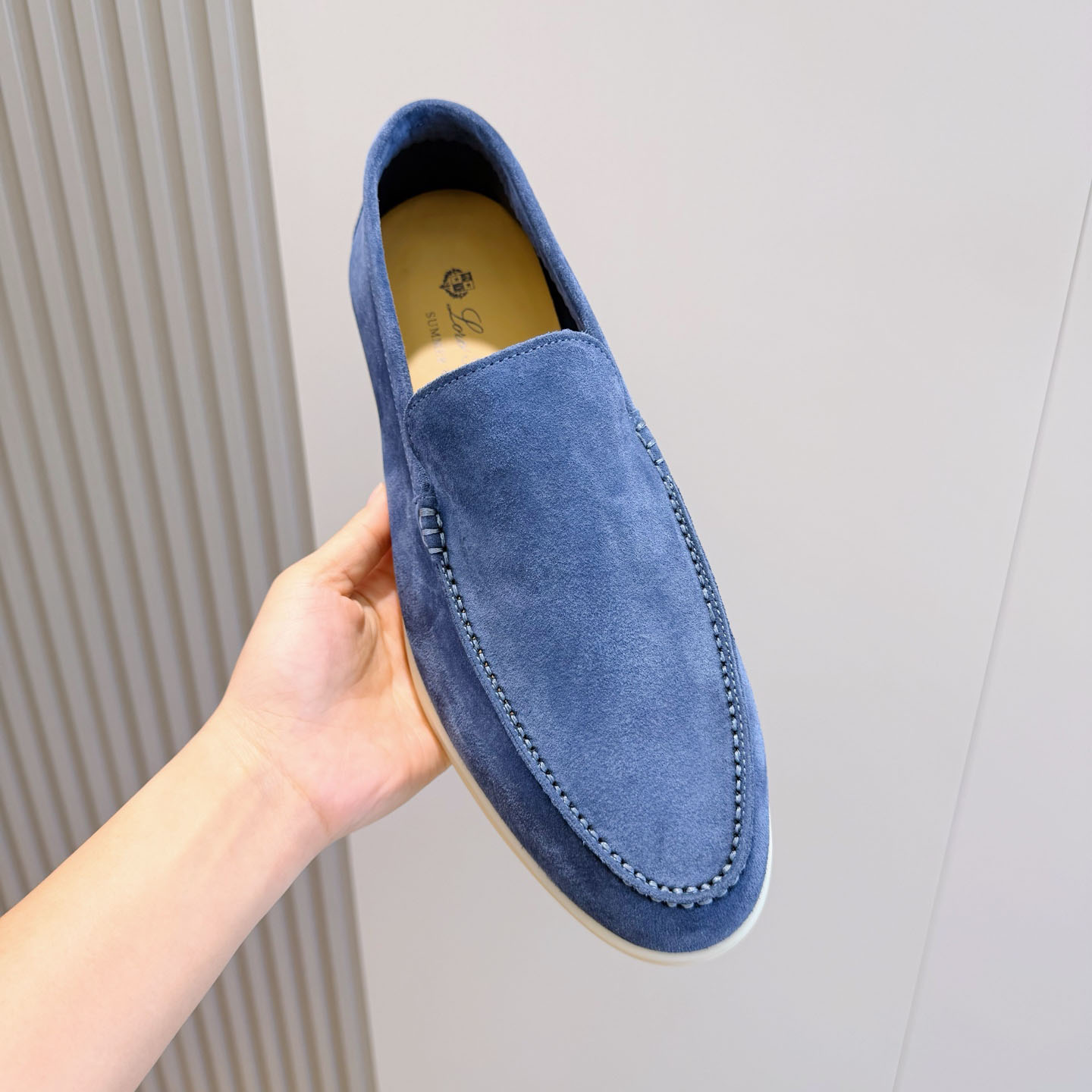  Loro Piana Summer Walk Loafers - DesignerGu