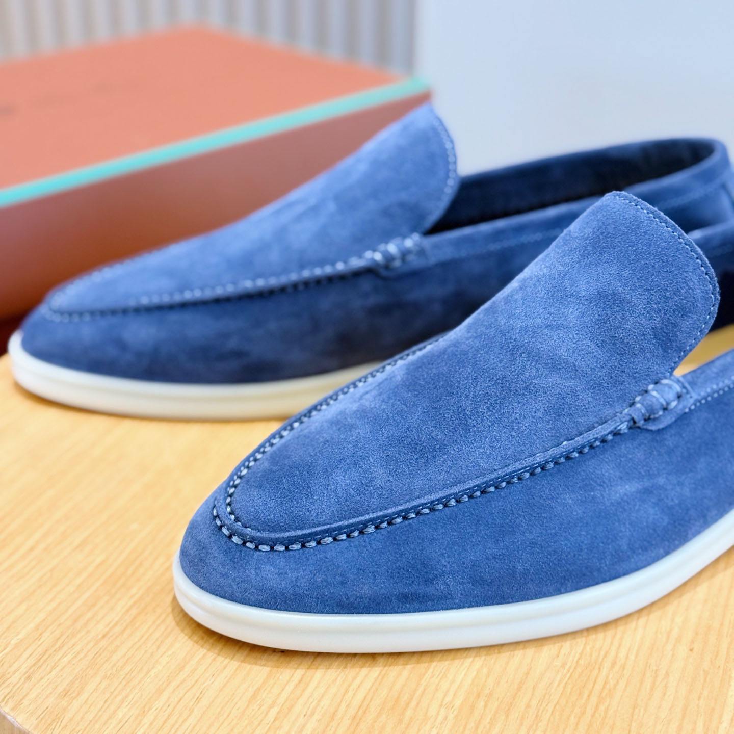  Loro Piana Summer Walk Loafers - DesignerGu