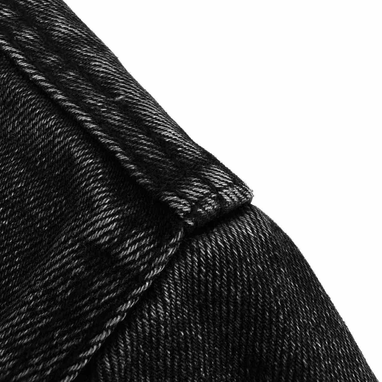 AMI Paris Overshirt With Knitted Ami De Coeur - DesignerGu