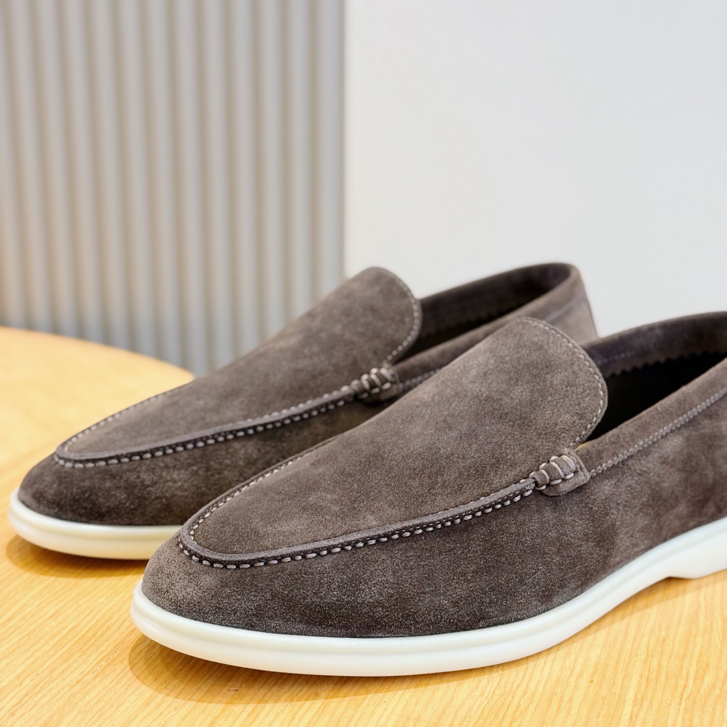  Loro Piana Summer Walk Loafers - DesignerGu