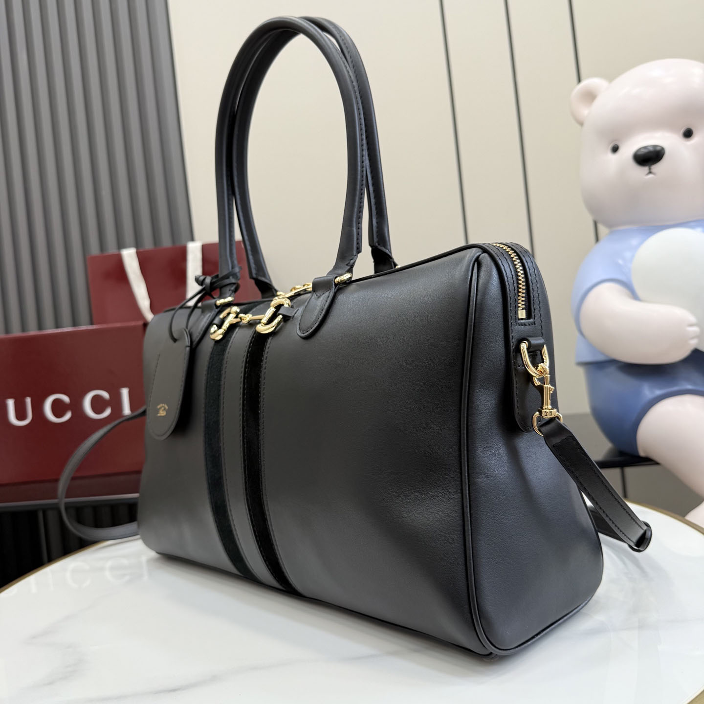 Gucci Borsetto Large Boston Bag 866734 - DesignerGu