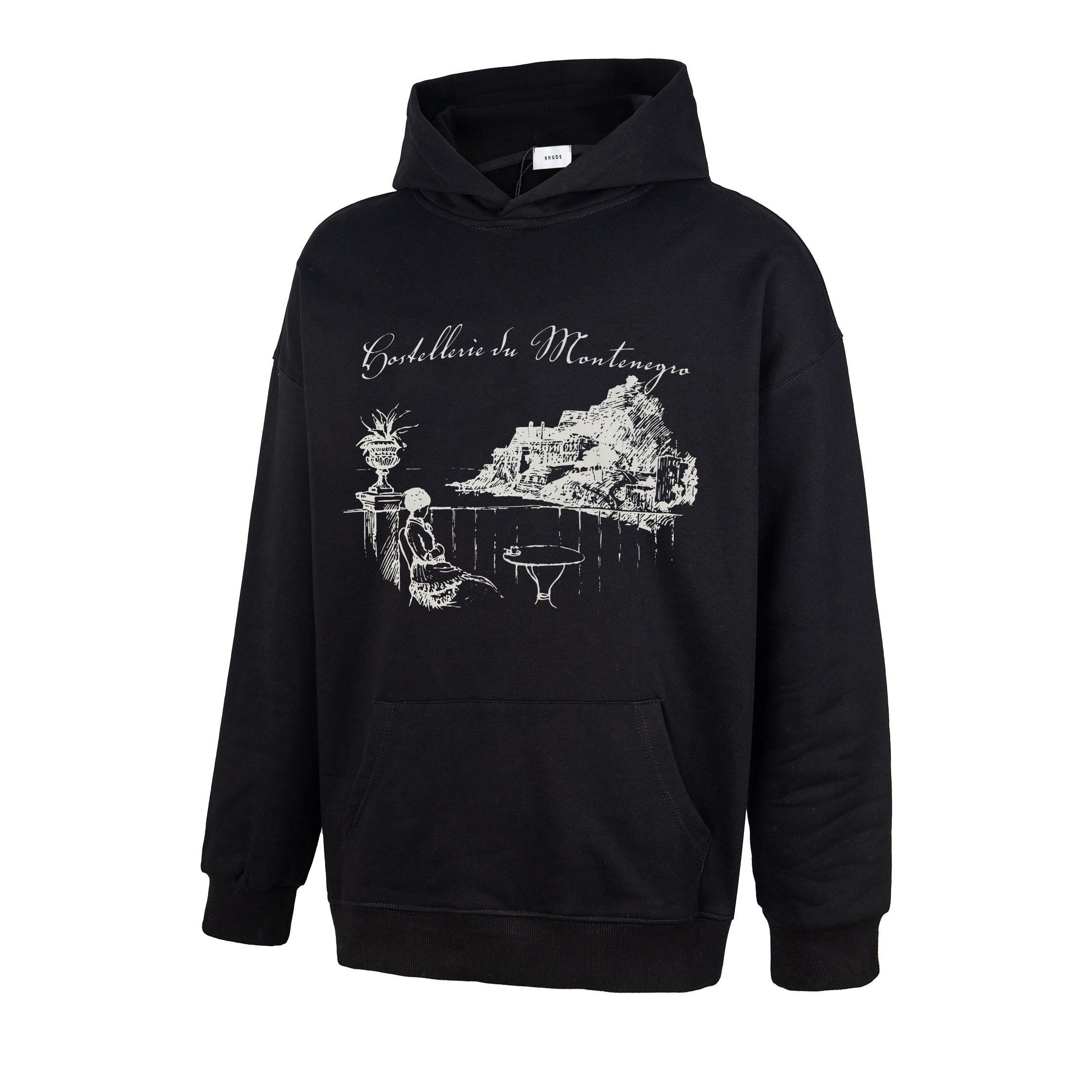 Rhude Montenegro Morada Hoodie - DesignerGu