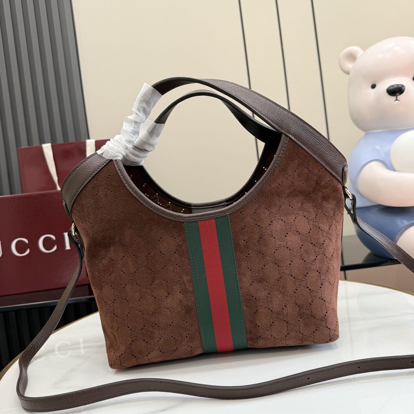 Gucci Giglio Small Tote Bag 860845 - DesignerGu