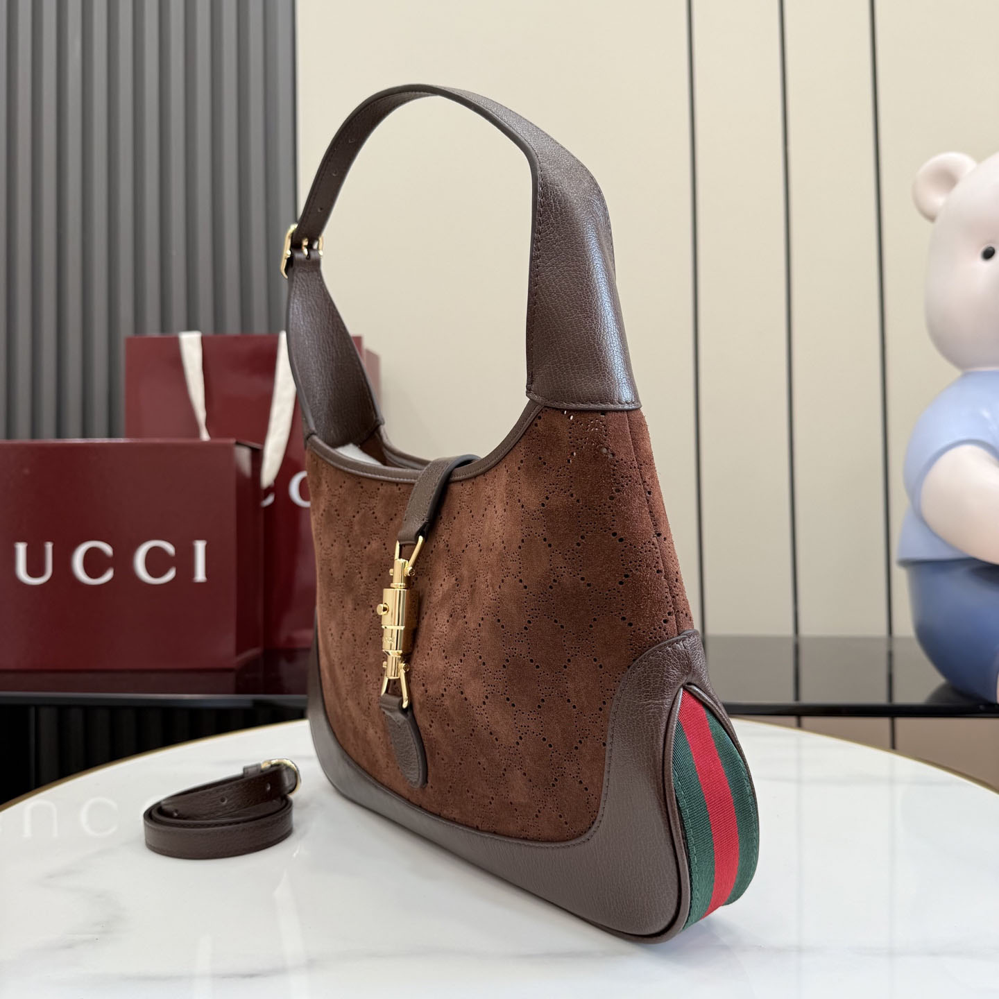 Gucci Jackie 1961 Medium Shoulder Bag  863136 - DesignerGu