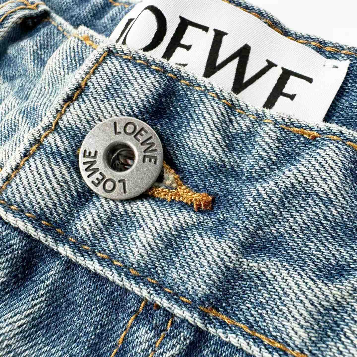 Loewe Jeans In Denim - DesignerGu