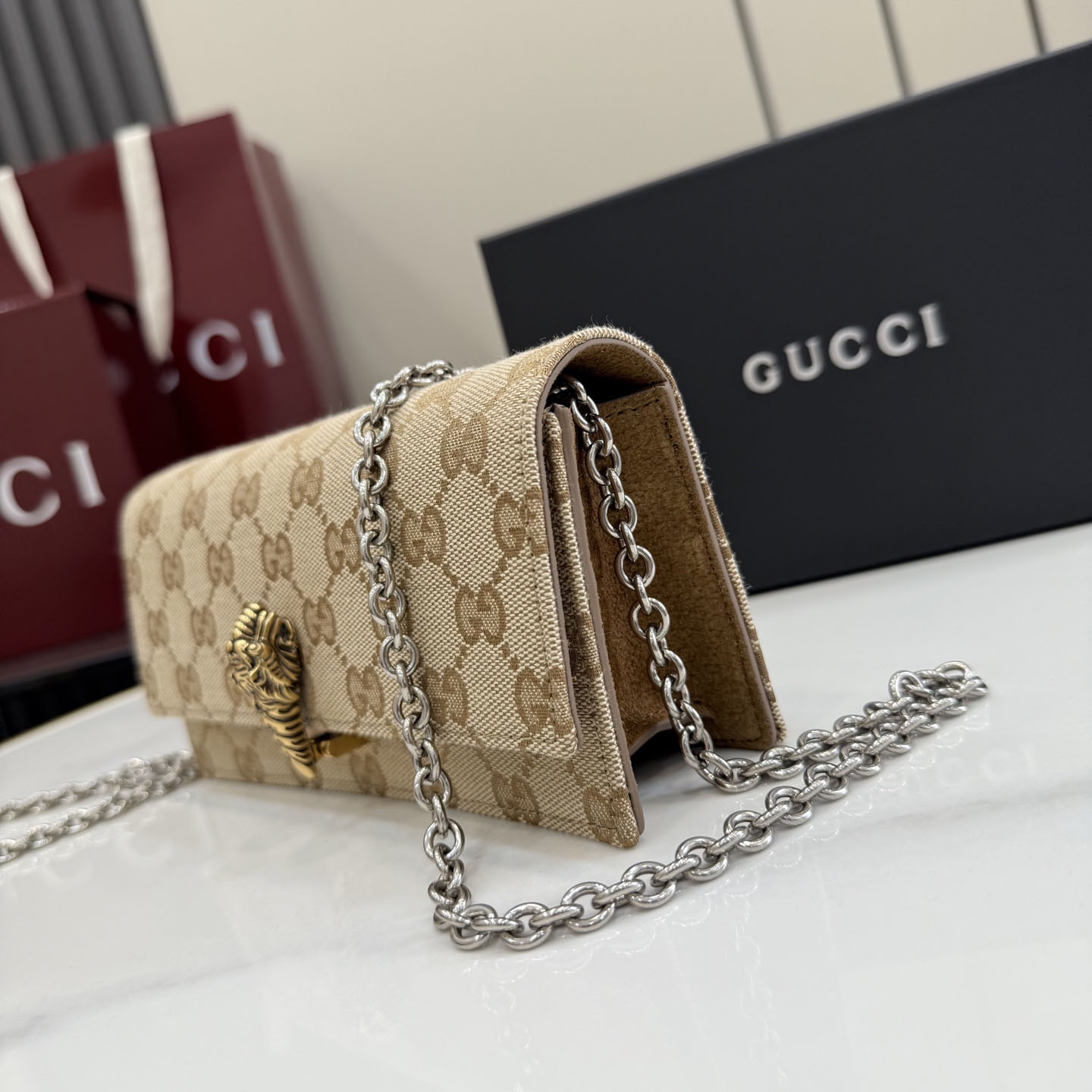 Gucci Dionysus Wallet On Chain 876529 - DesignerGu