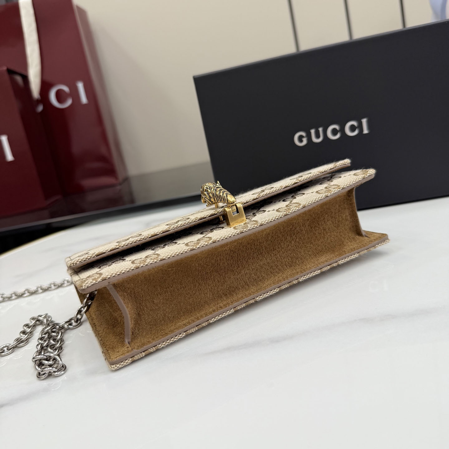 Gucci Dionysus Wallet On Chain 876529 - DesignerGu