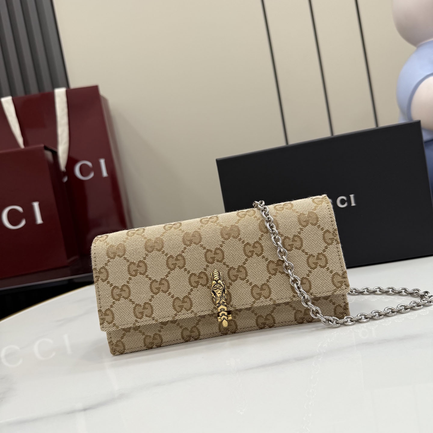 Gucci Dionysus Wallet On Chain 876529 - DesignerGu