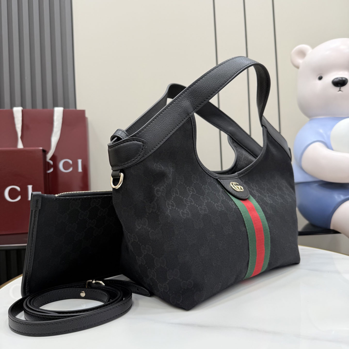 Gucci Giglio Small Tote Bag 860845 - DesignerGu