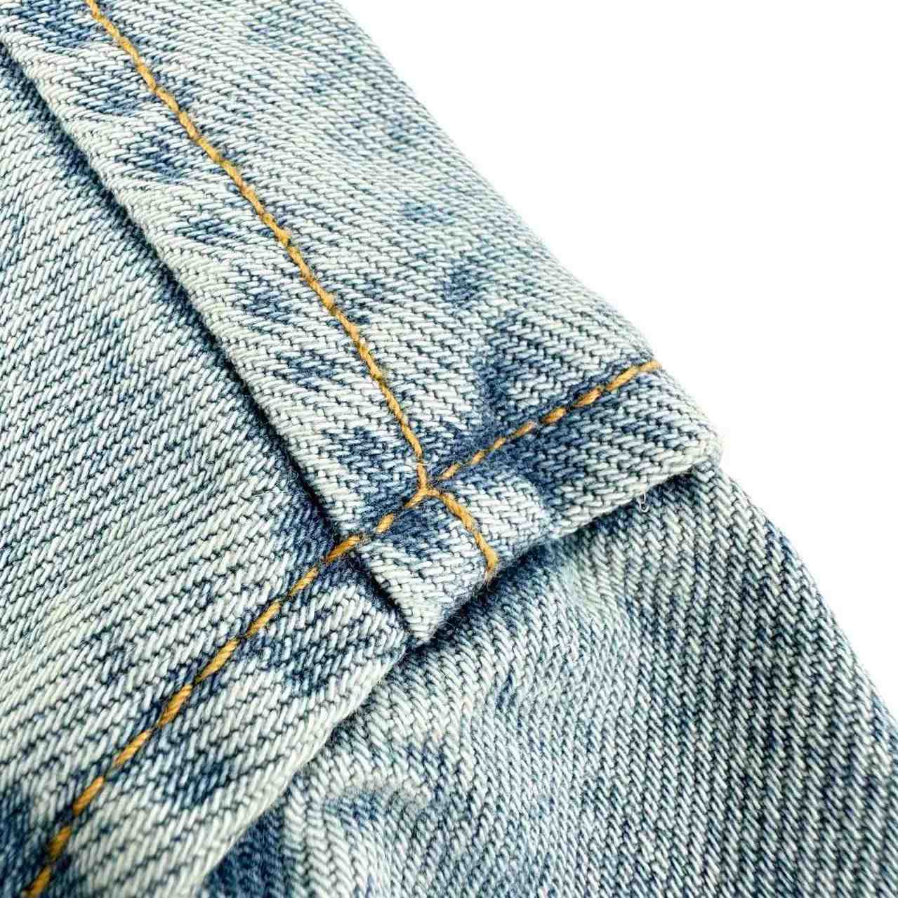 Louis Vuitton Signature Patchwork Denim Long-Sleeved Shirt 1AK7A8 - DesignerGu