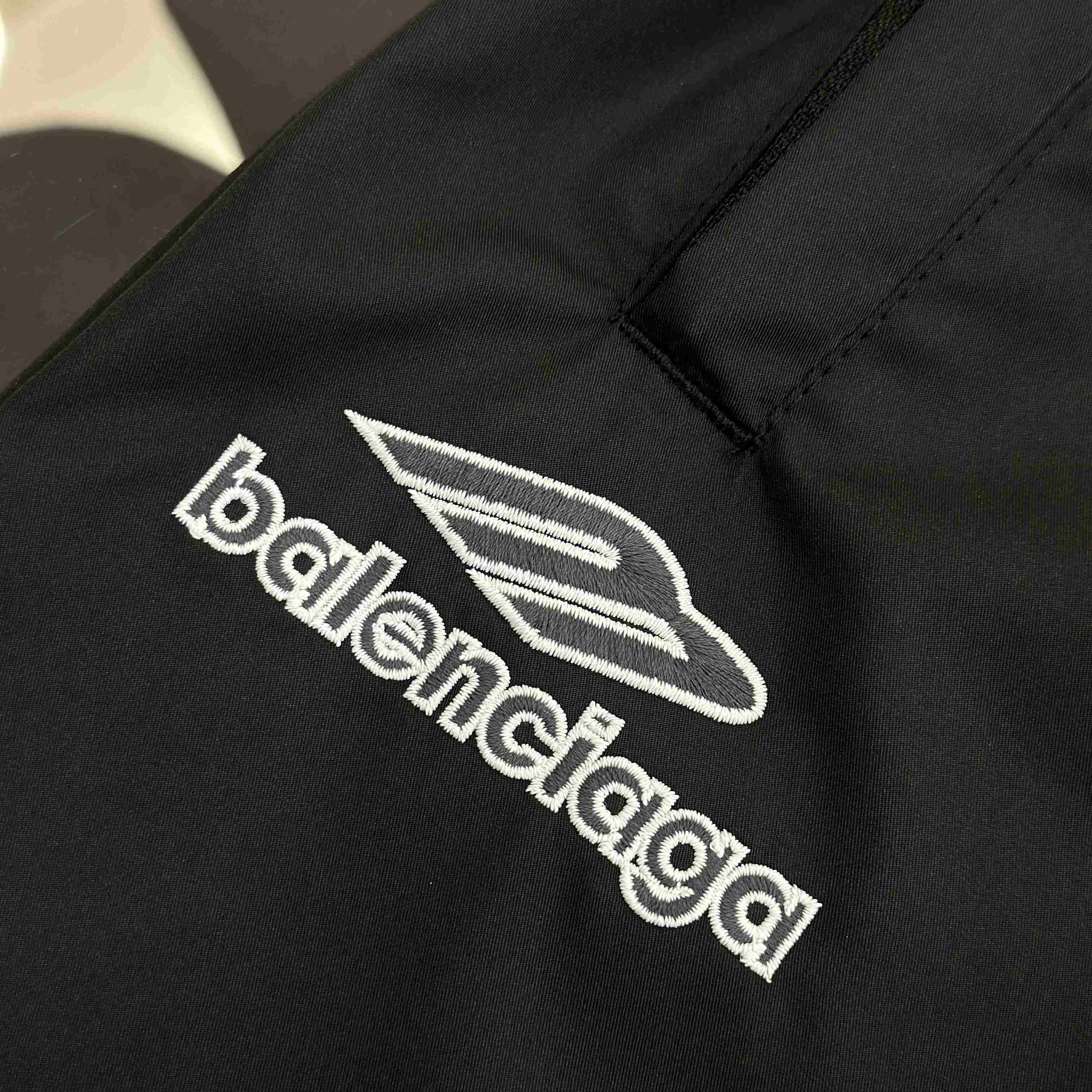 Balenciaga 3b Football Tracksuit Pants In Black - DesignerGu