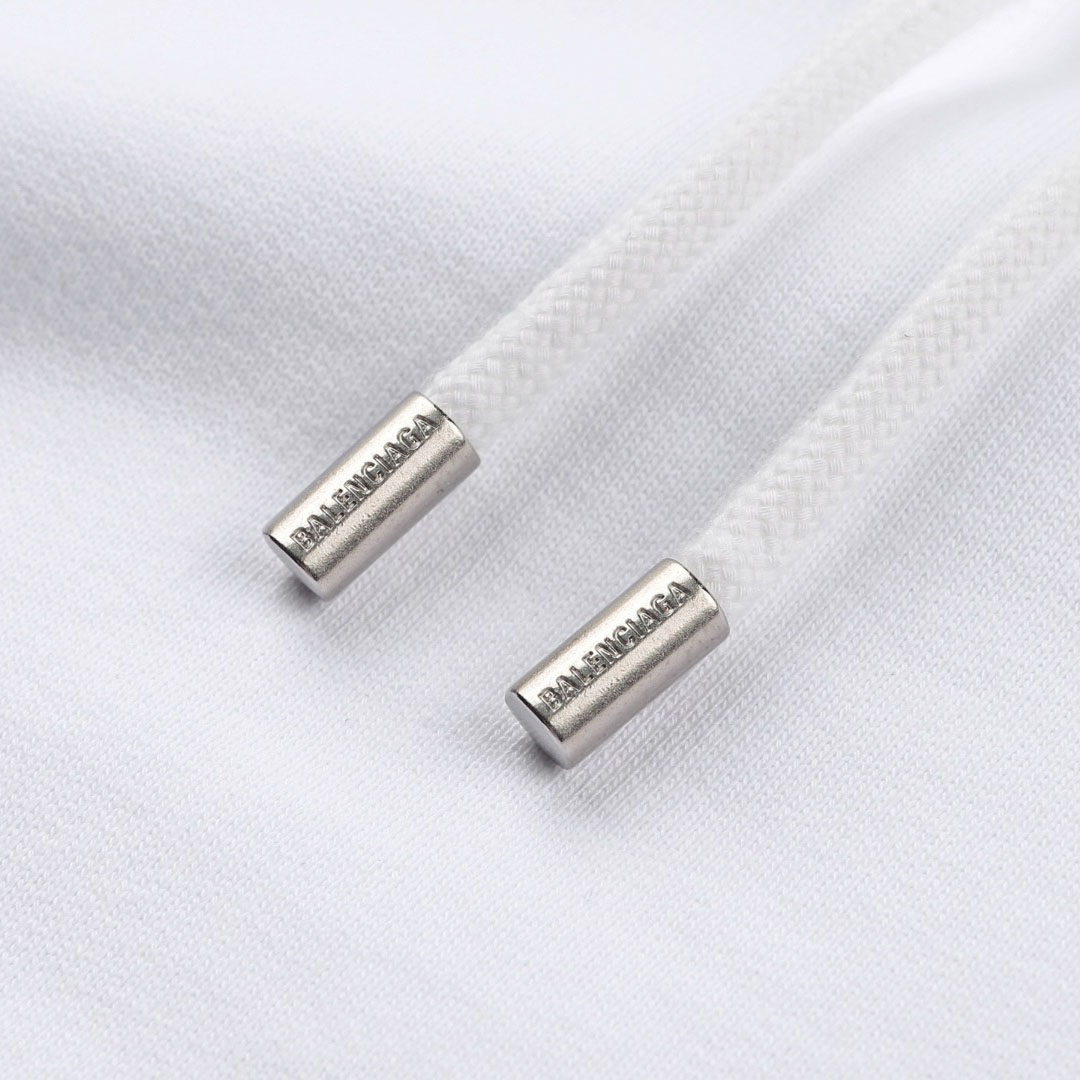 Balenciaga Bodies Zip-up Hoodie In White - DesignerGu