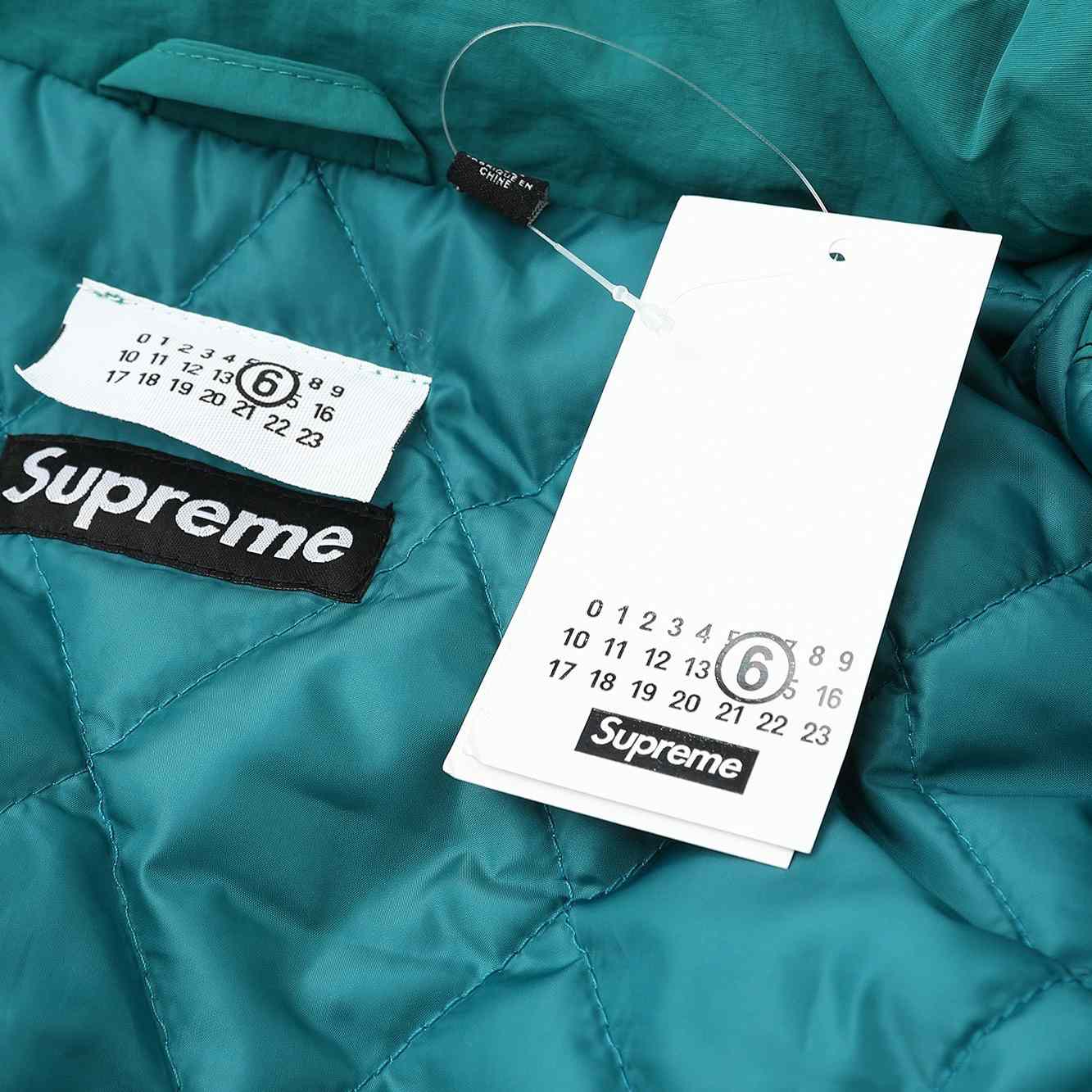 Supreme x MM6 Maison Margiela Split Stadium Jacket 'Black' - DesignerGu