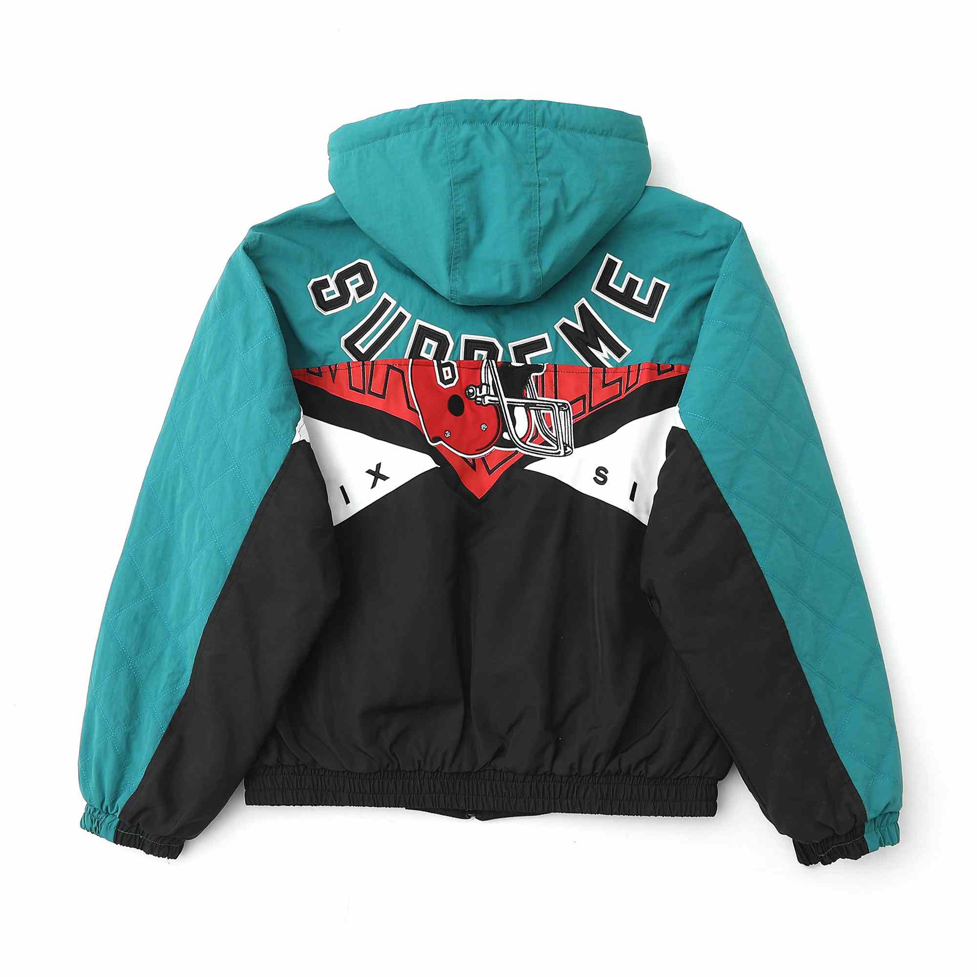 Supreme x MM6 Maison Margiela Split Stadium Jacket 'Black' - DesignerGu