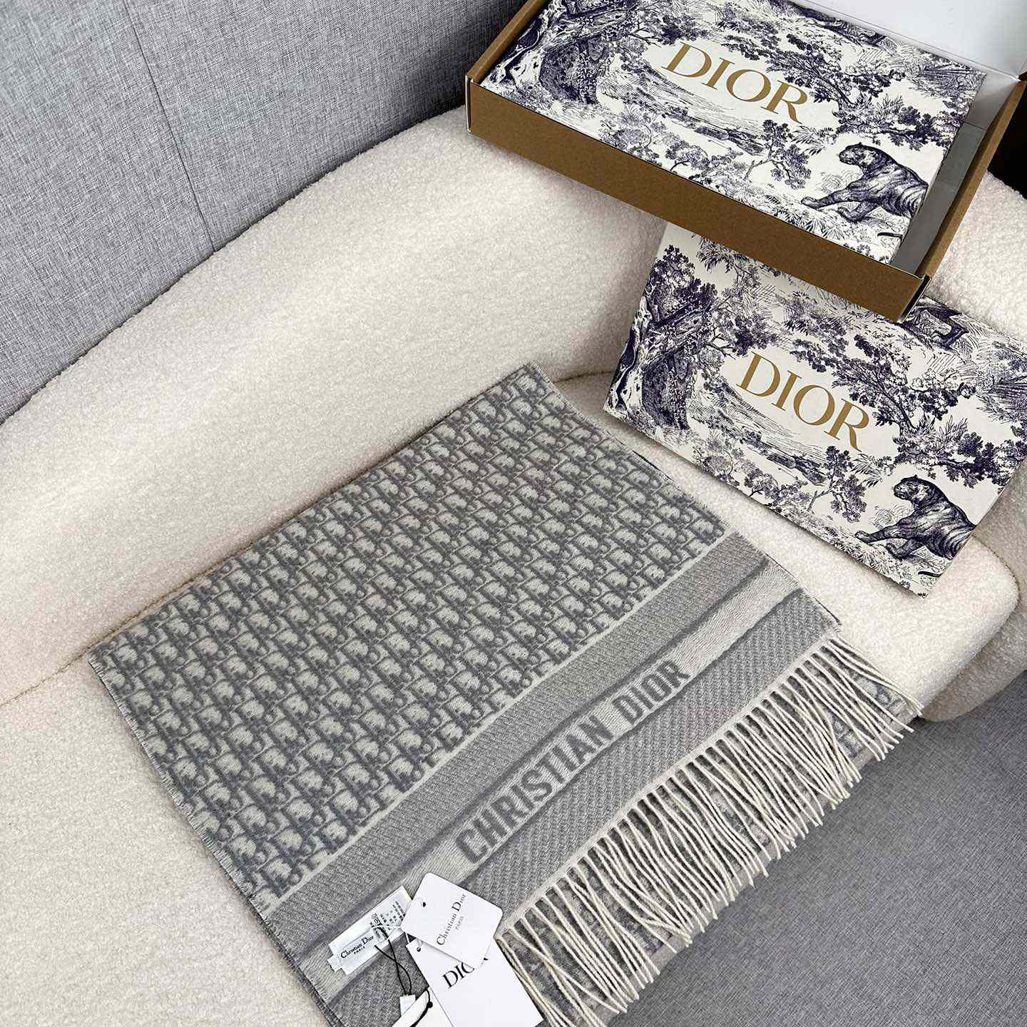 Dior Oblique Scarf - DesignerGu