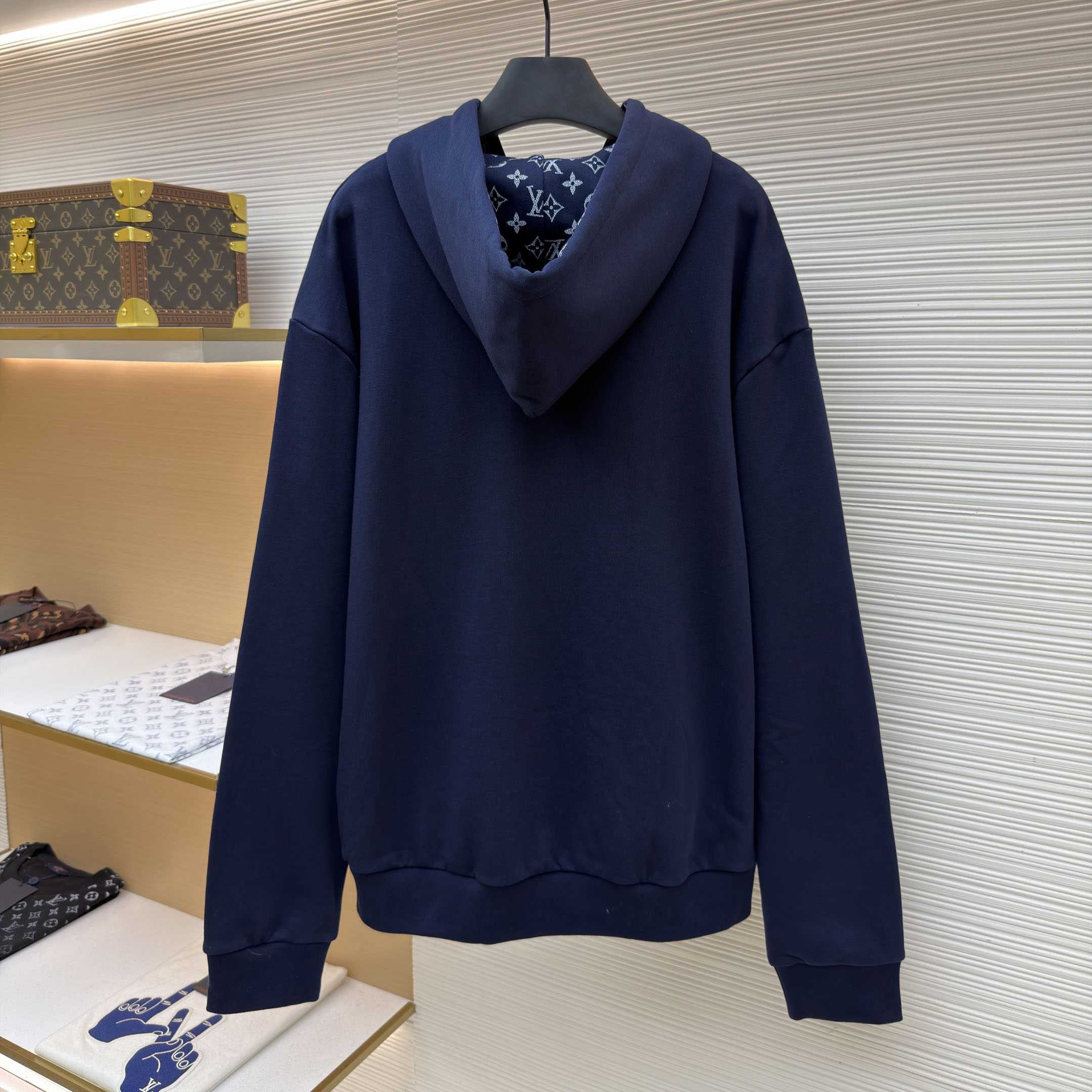 Louis Vuitton Chinese Valentine’s Day Zipped Hoodie - DesignerGu
