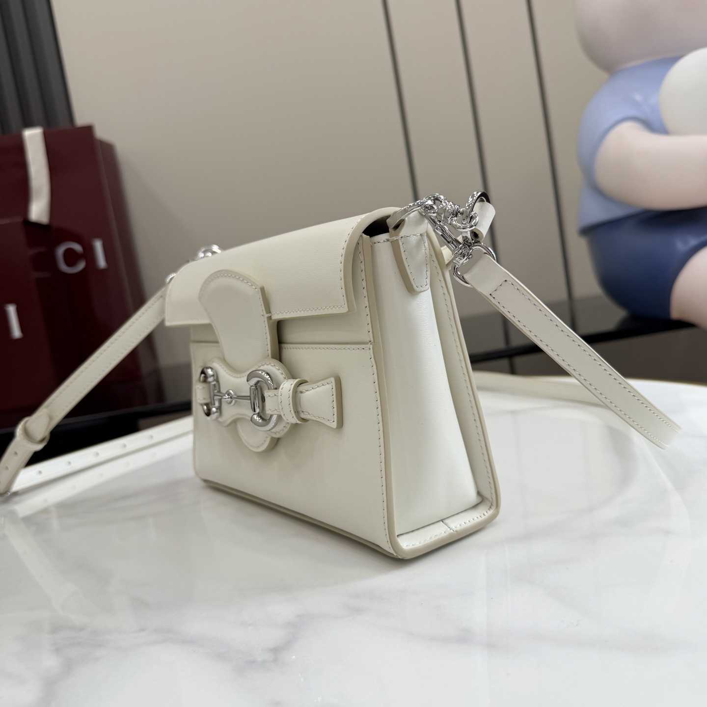 Gucci Horsebit Duomo Small Top Handle Bag A006O9 - DesignerGu