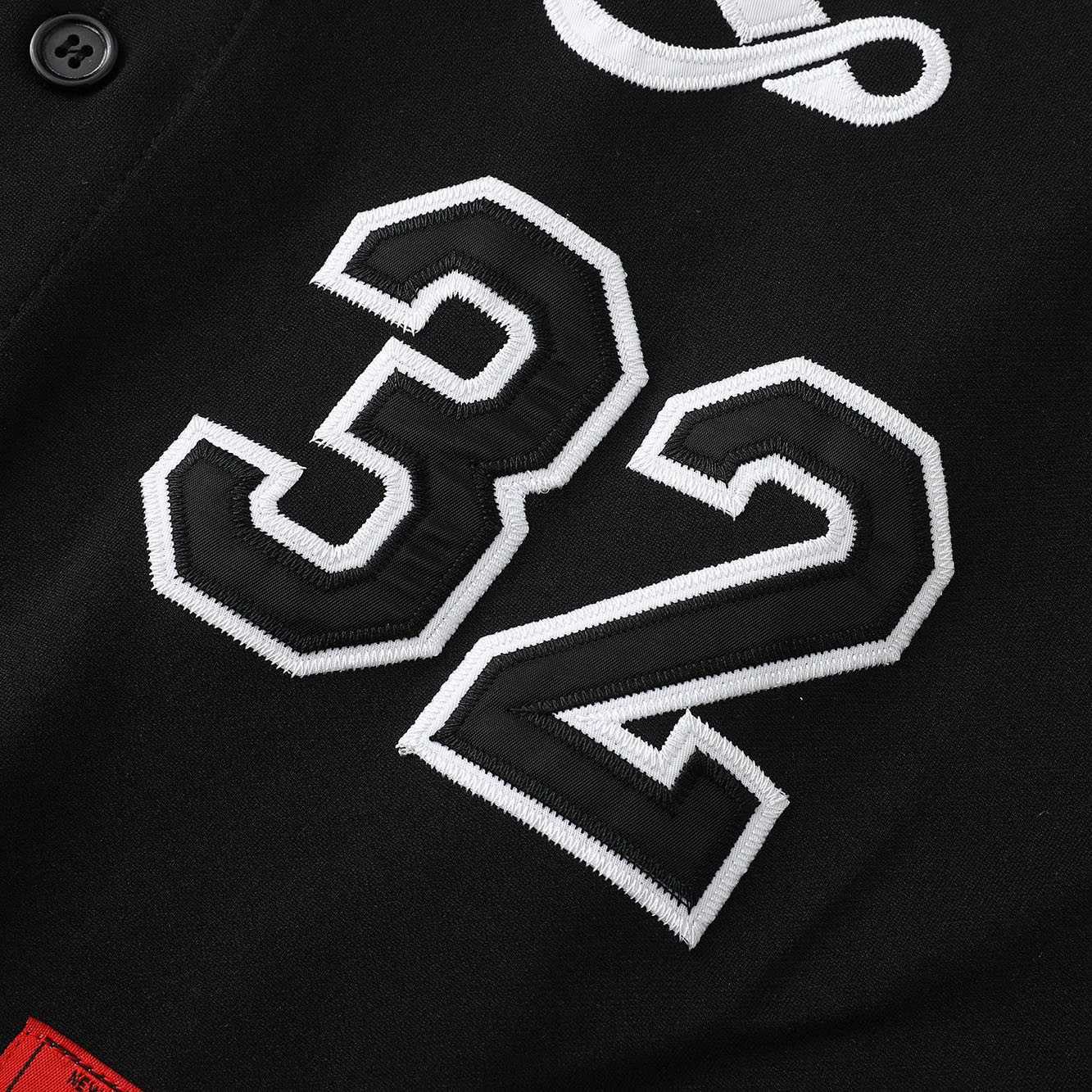 Supreme Swords Baseball Jersey 'Black' - DesignerGu