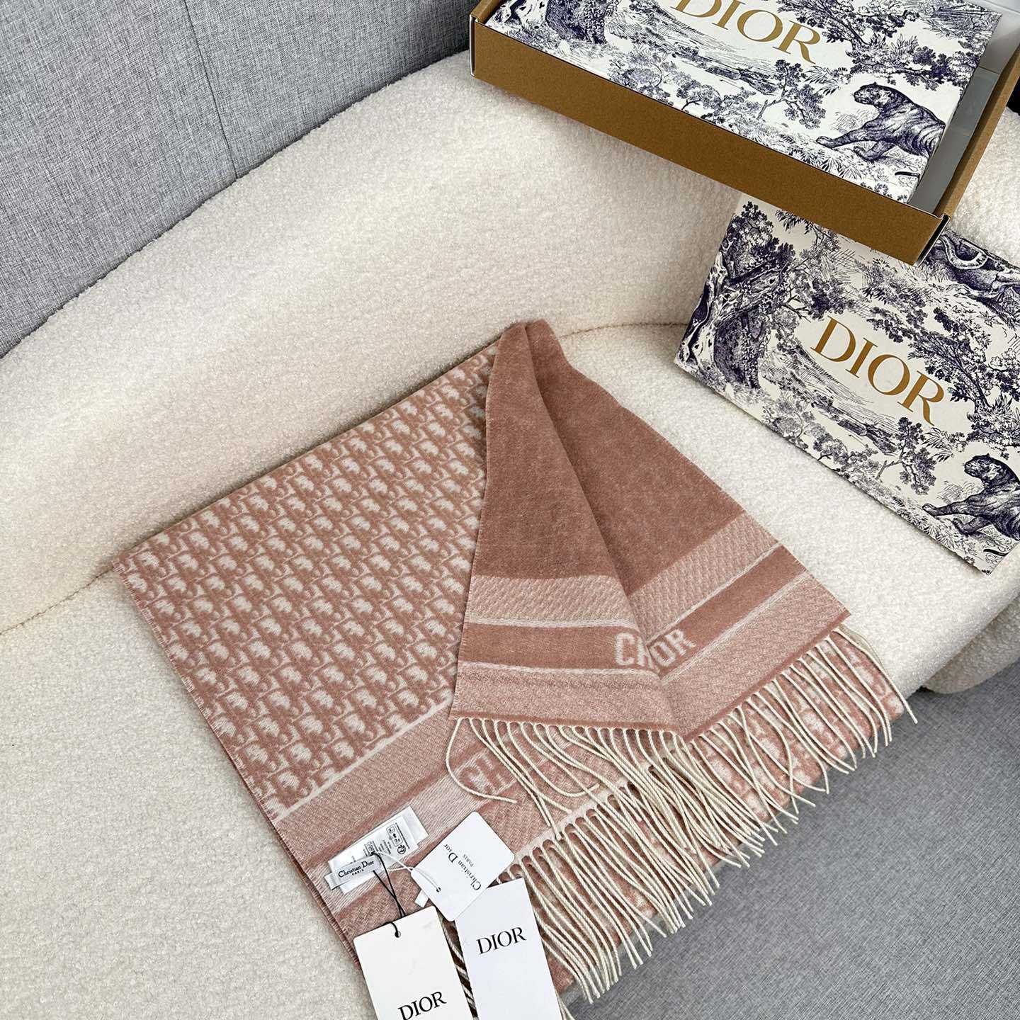 Dior Oblique Scarf - DesignerGu