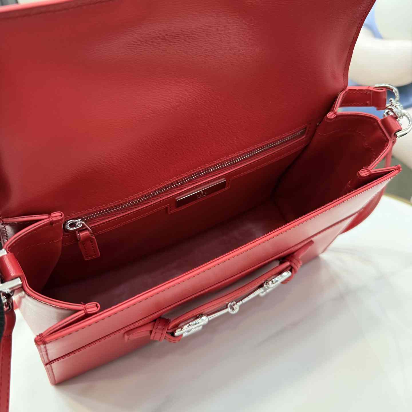 Gucci Horsebit Duomo Medium Top Handle Bag A006N6 - DesignerGu