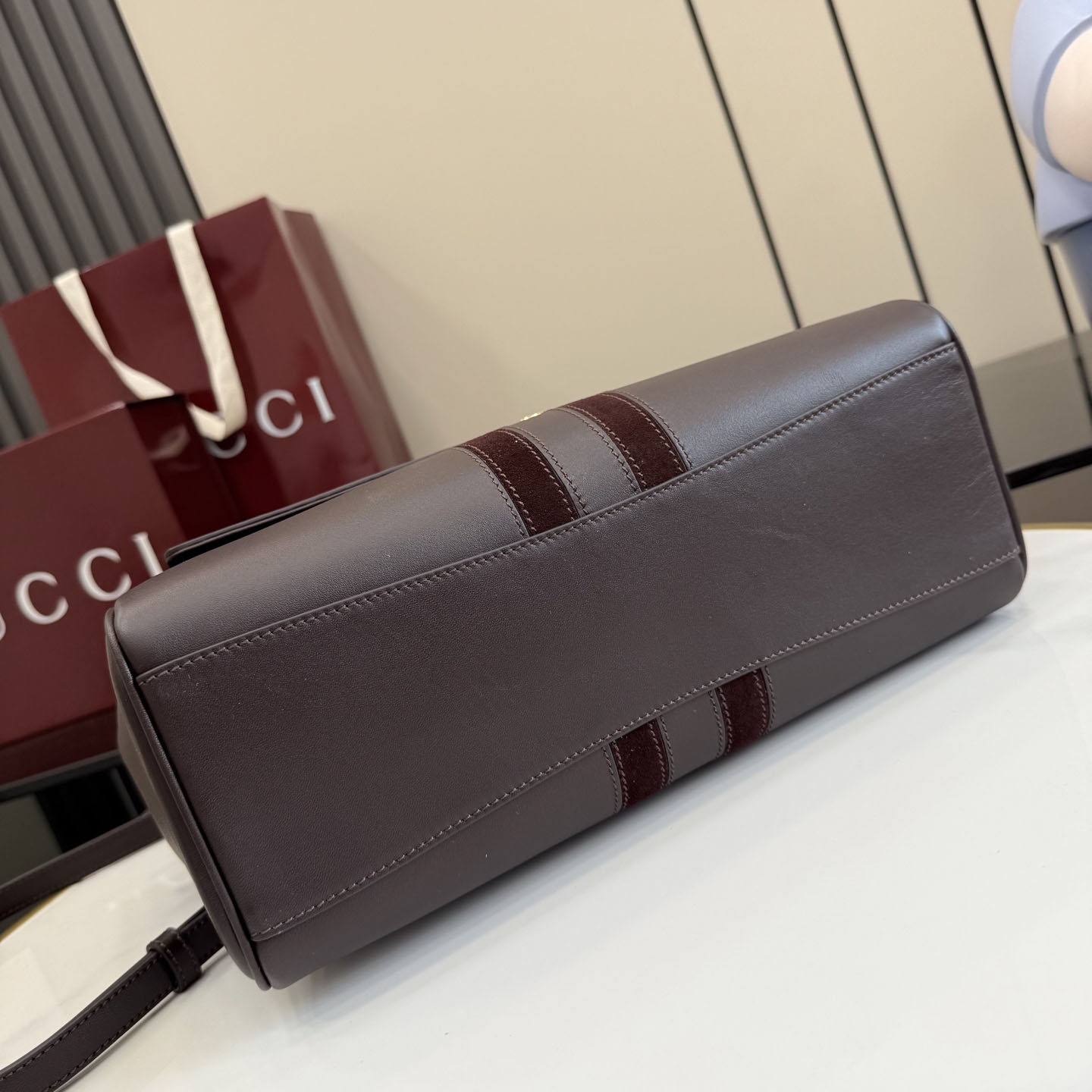Gucci Paparazzo Medium Top Handle Bag 875018 - DesignerGu