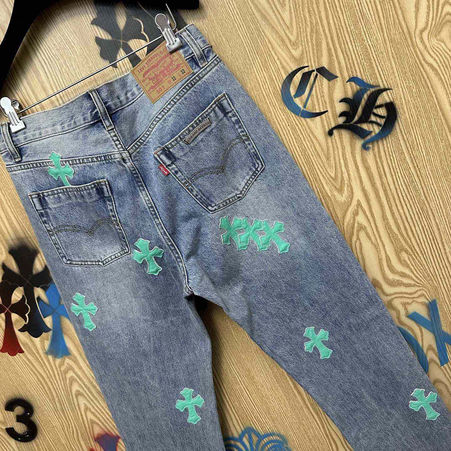 Chrome Hearts  Jeans  - DesignerGu