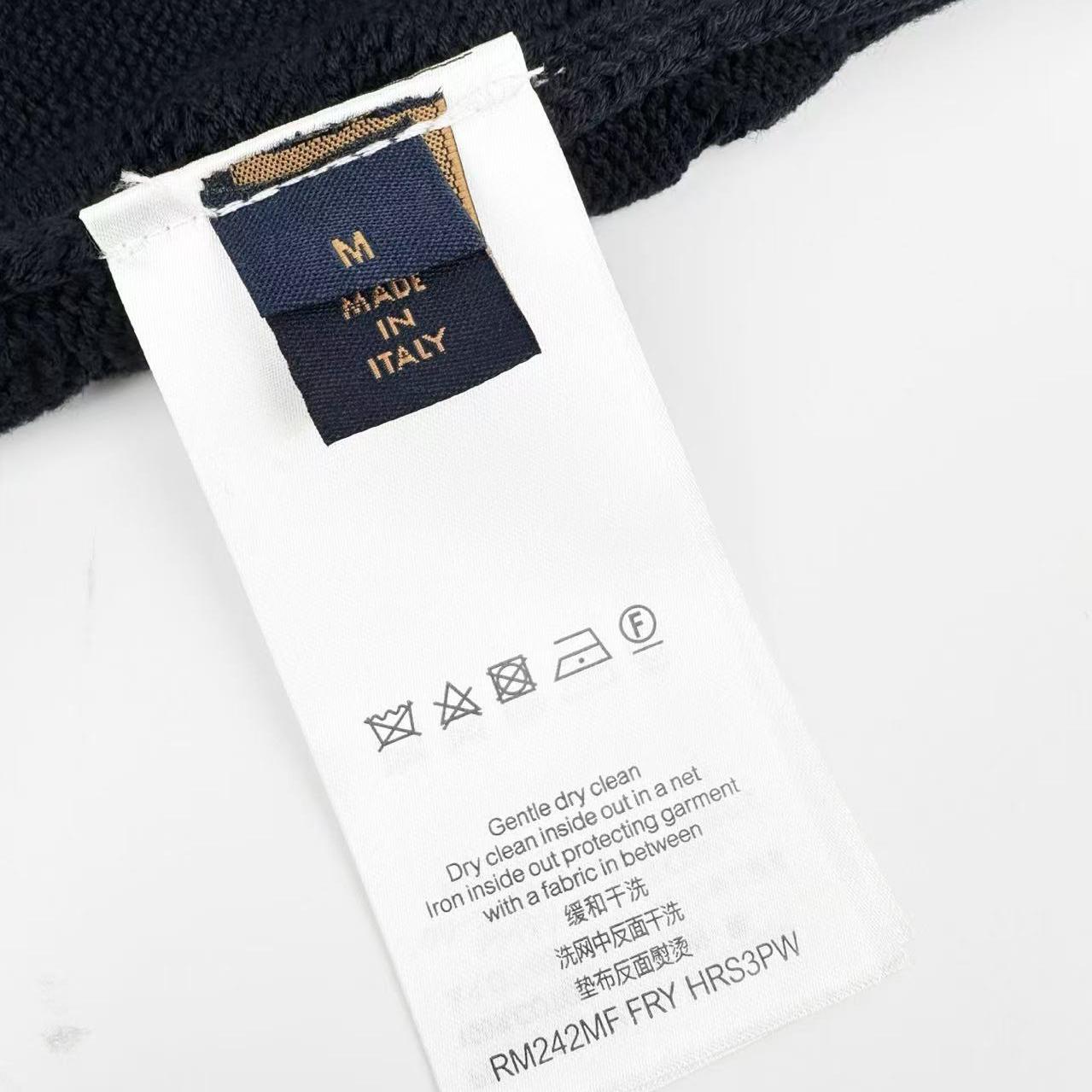 Louis Vuitton Silk Blend Cable V-Neck Pullover 1AK701 - DesignerGu