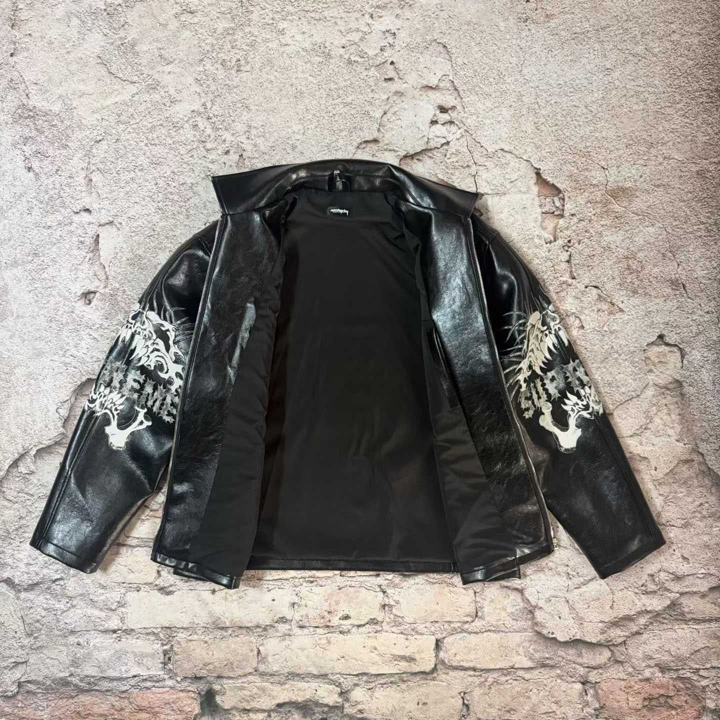 Supreme x Y’s Leather Jacket 'Black' - DesignerGu