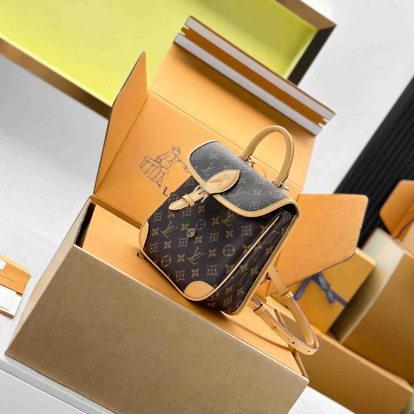 Louis Vuitton Diane Backpack PM M29766 - DesignerGu