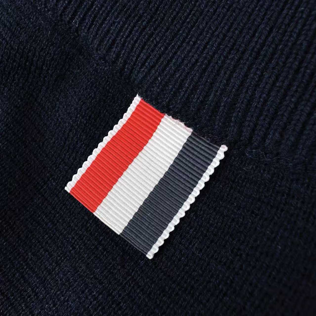 Thom Browne Ottoman Milano Stitch 4-Bar Bomber Jacket - DesignerGu