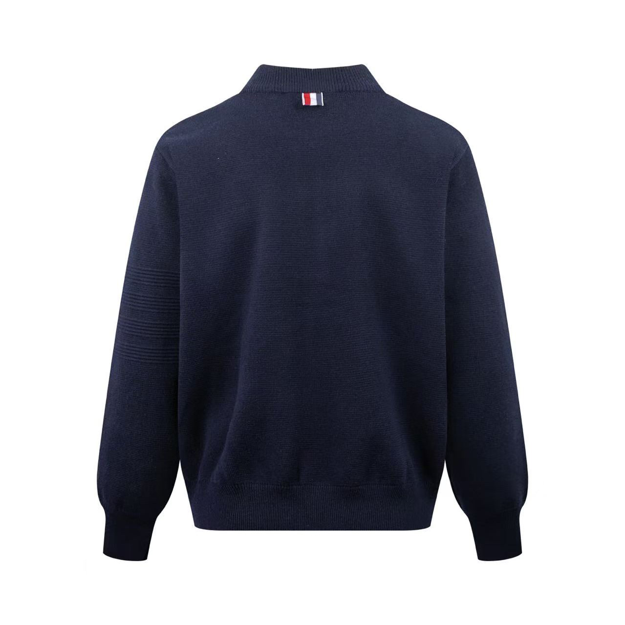 Thom Browne Ottoman Milano Stitch 4-Bar Bomber Jacket - DesignerGu