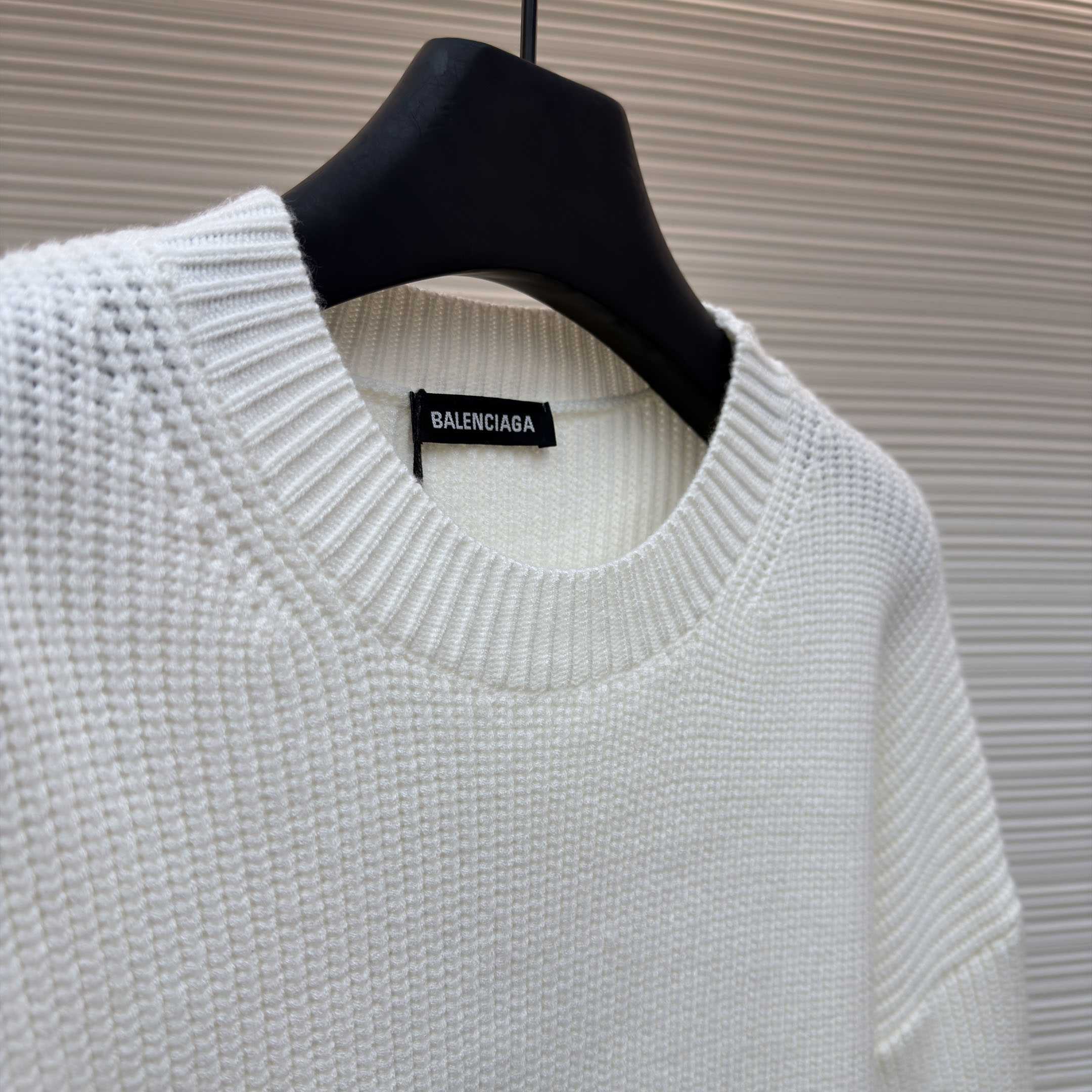 Balenciaga Wool Blend Sweater - DesignerGu