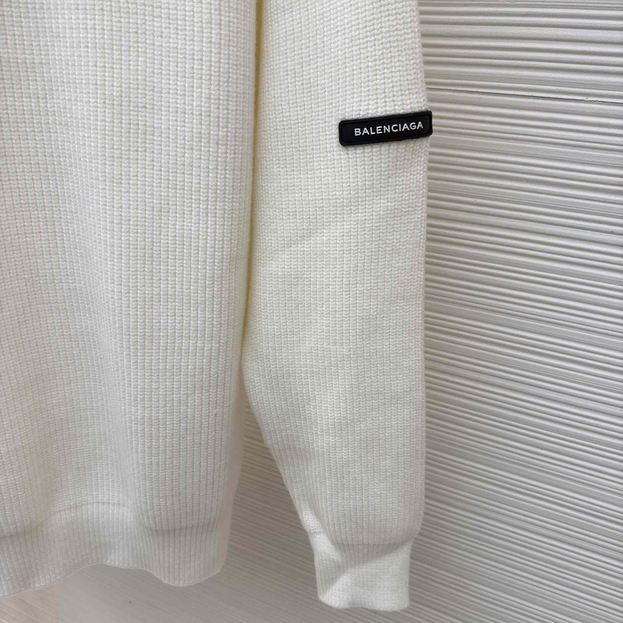 Balenciaga Wool Blend Sweater - DesignerGu