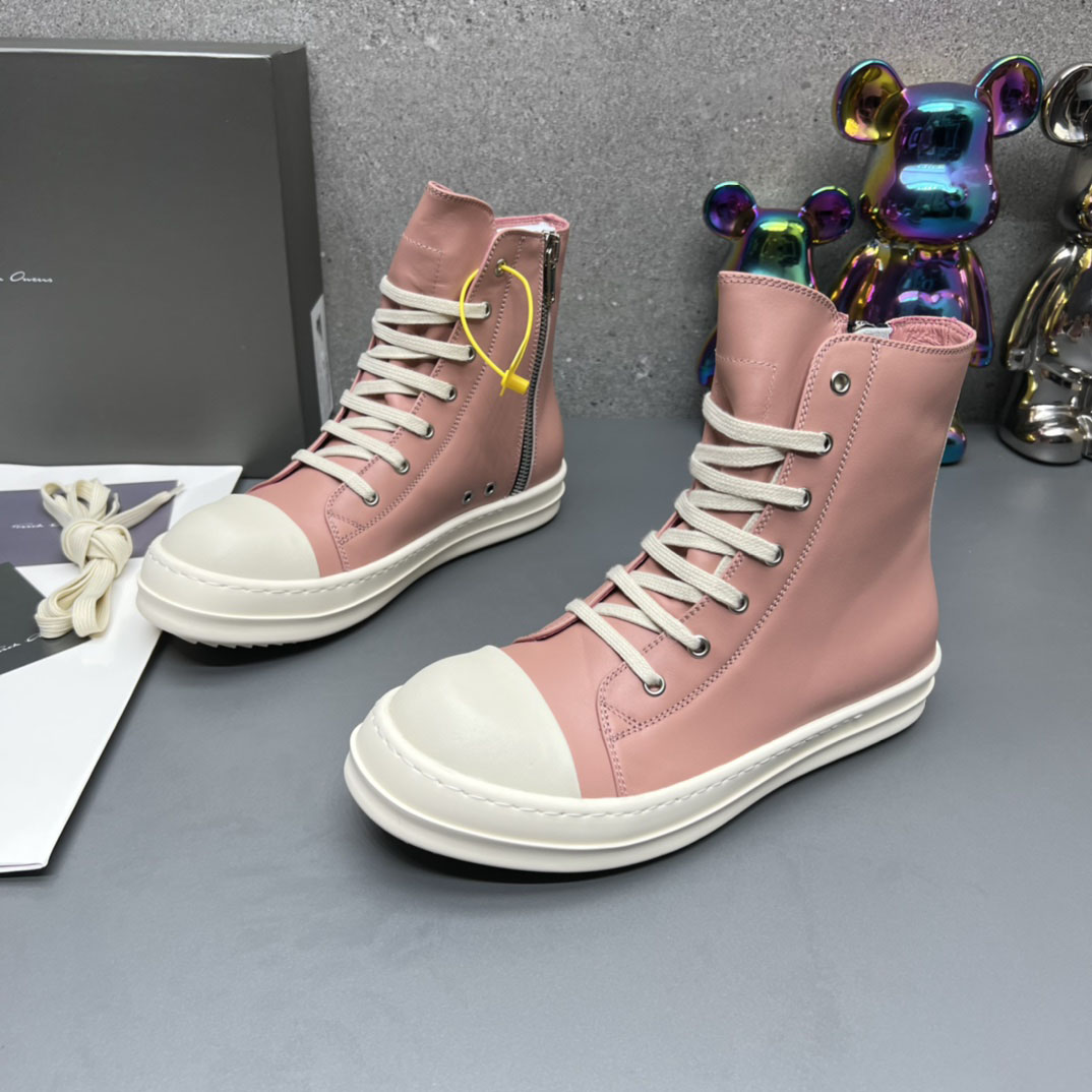 Rick Owens Lido Sneaker 'Dusty Pink' - DesignerGu