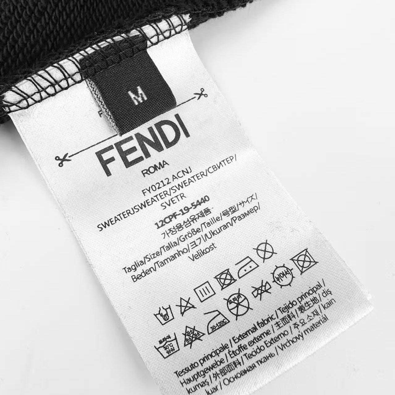 Fendi Regular-Fit Sweatshirt - DesignerGu