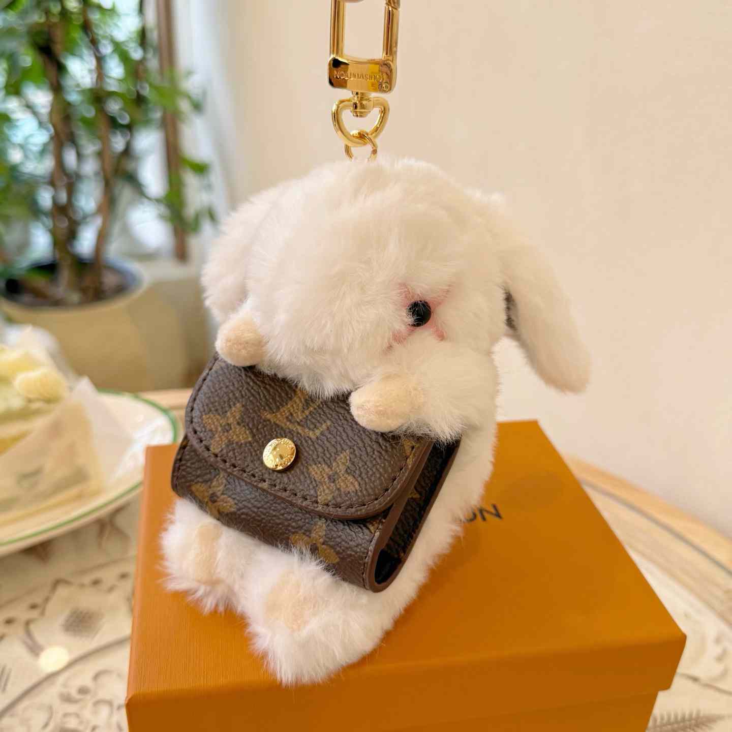 Louis Vuitton LV Cute Bunny Bag Charm  - DesignerGu