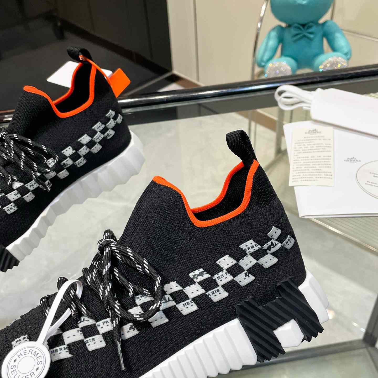 Hermes Flex Slip-On Sneaker - DesignerGu
